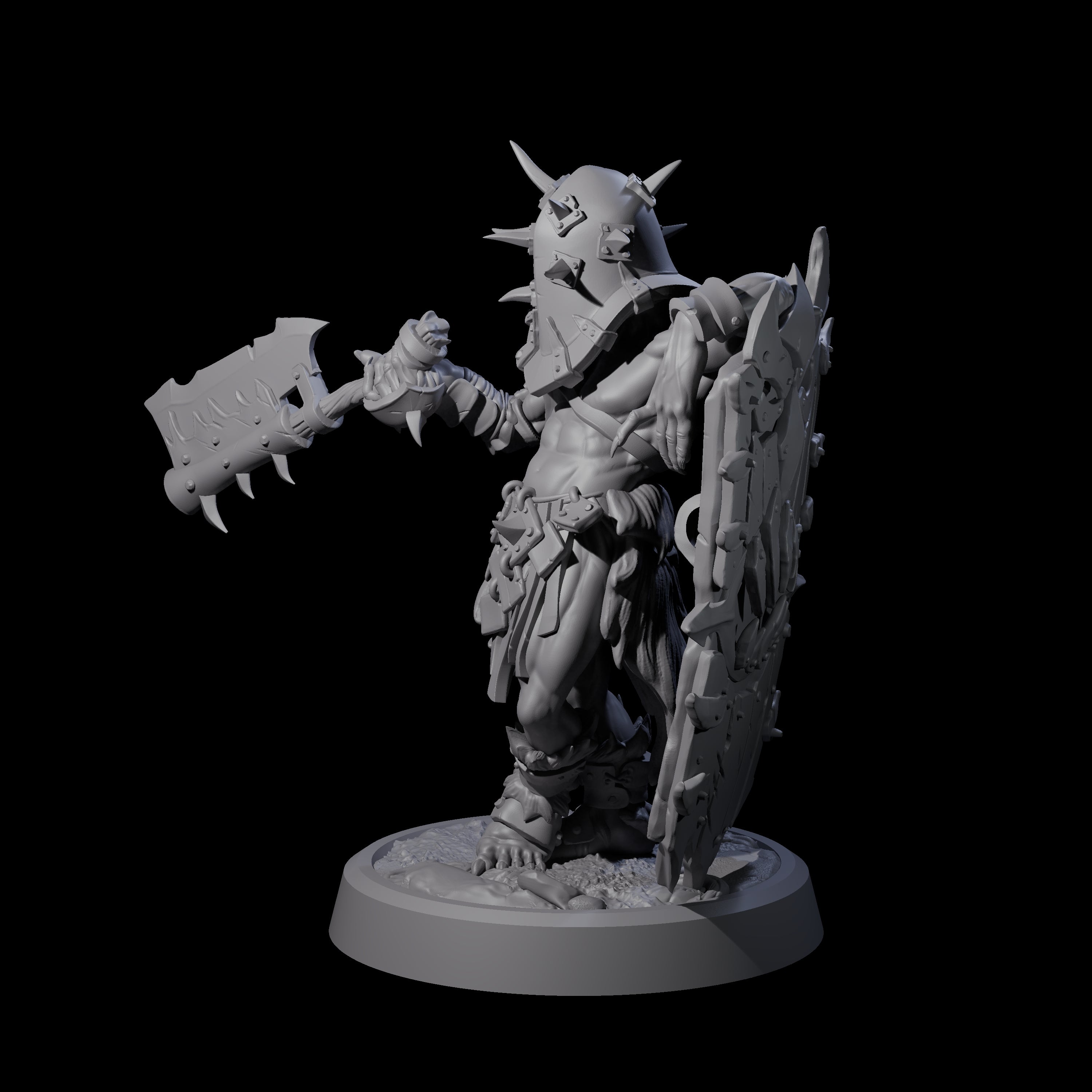 Confident Goblin Strike Team D Miniature for Dungeons and Dragons, Pathfinder or other TTRPGs