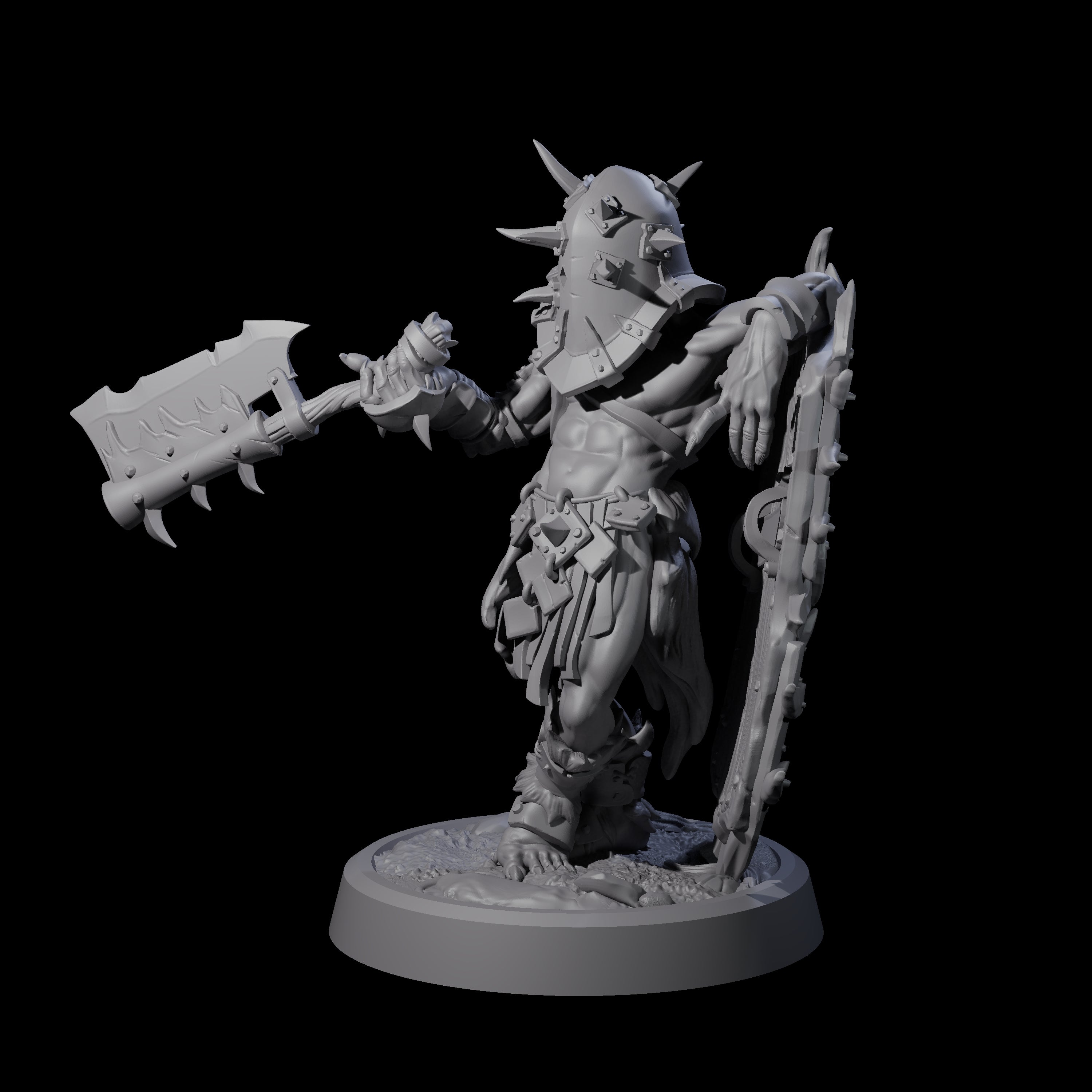 Confident Goblin Strike Team D Miniature for Dungeons and Dragons, Pathfinder or other TTRPGs