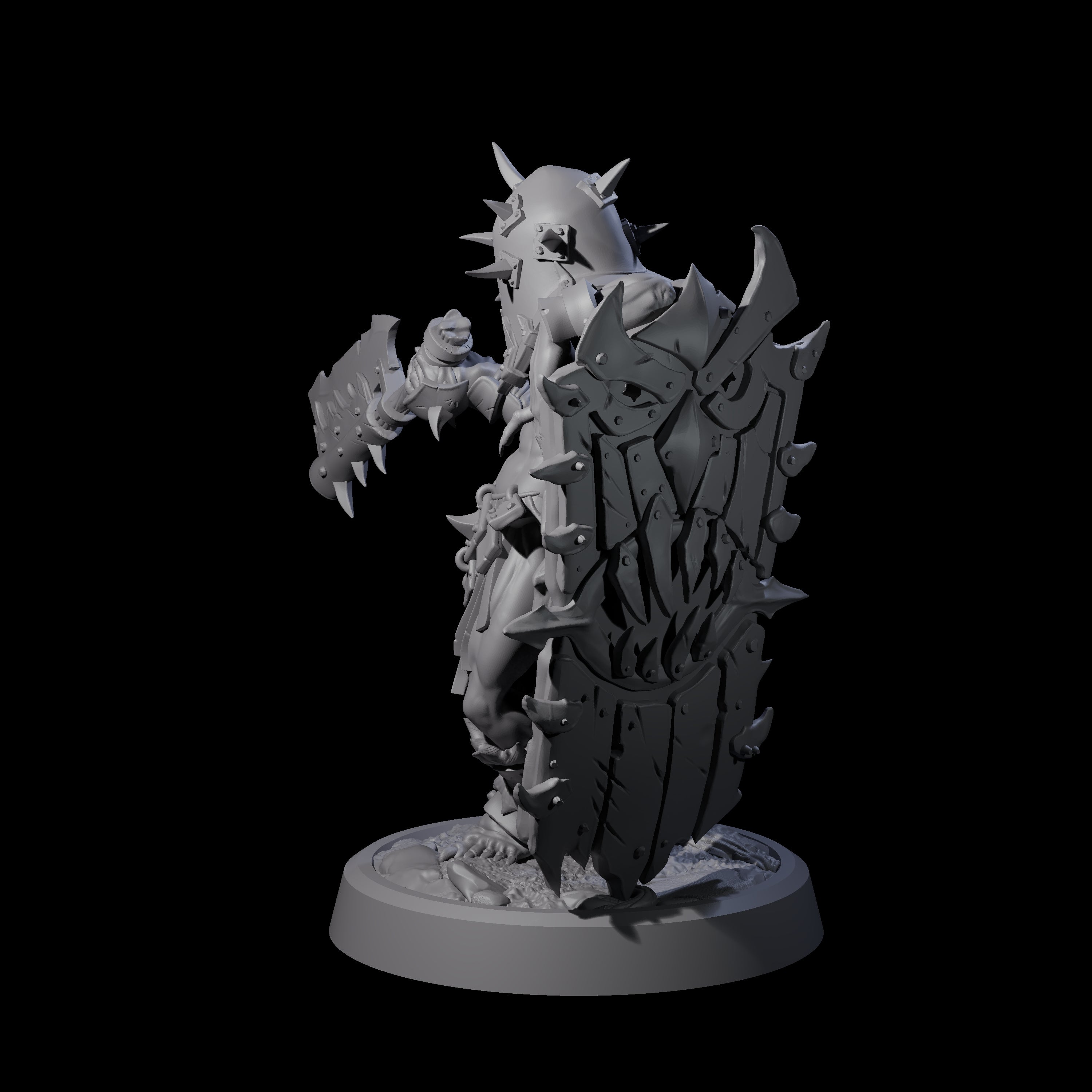 Confident Goblin Strike Team D Miniature for Dungeons and Dragons, Pathfinder or other TTRPGs