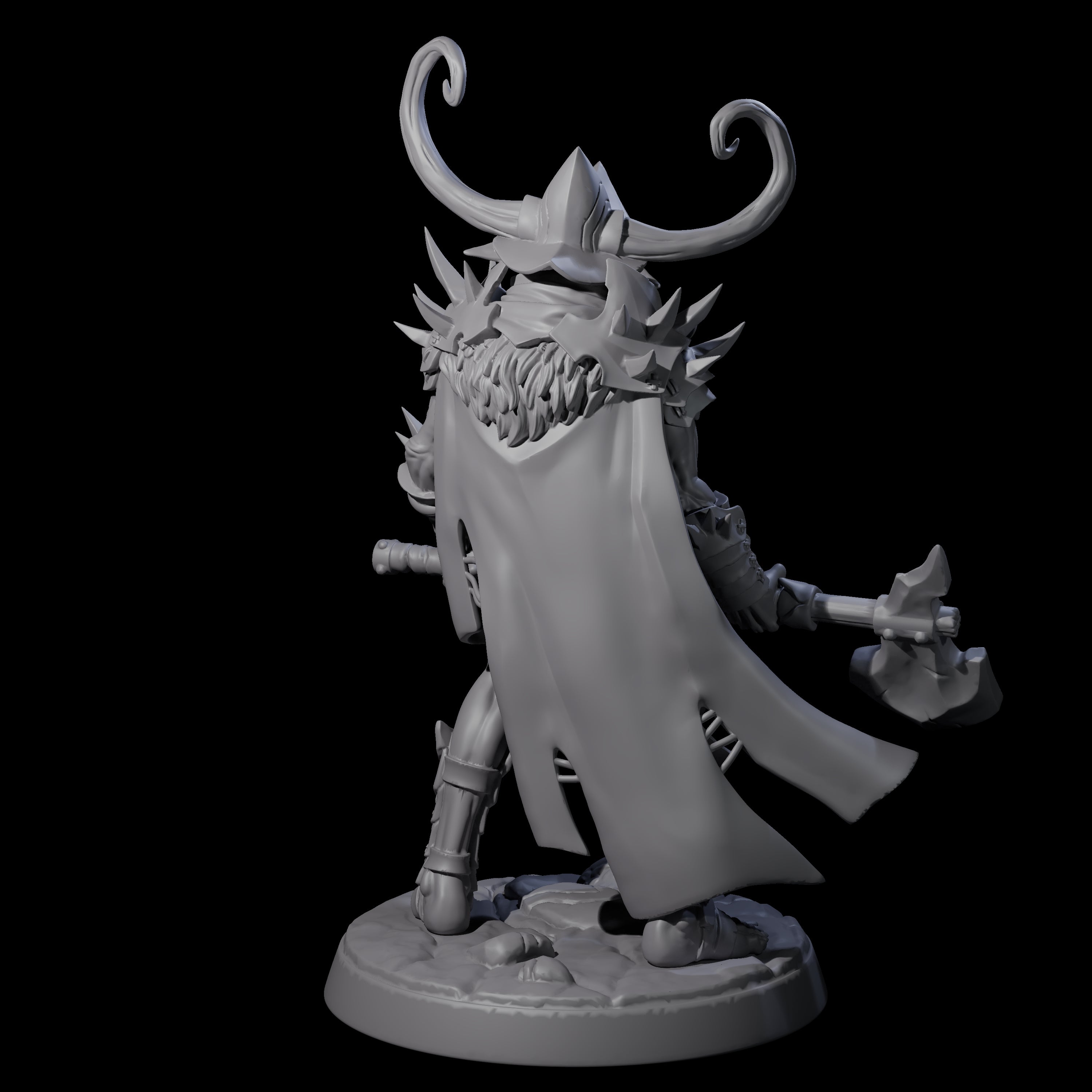 Confident Hobgoblin Champion Miniature for Dungeons and Dragons, Pathfinder or other TTRPGs