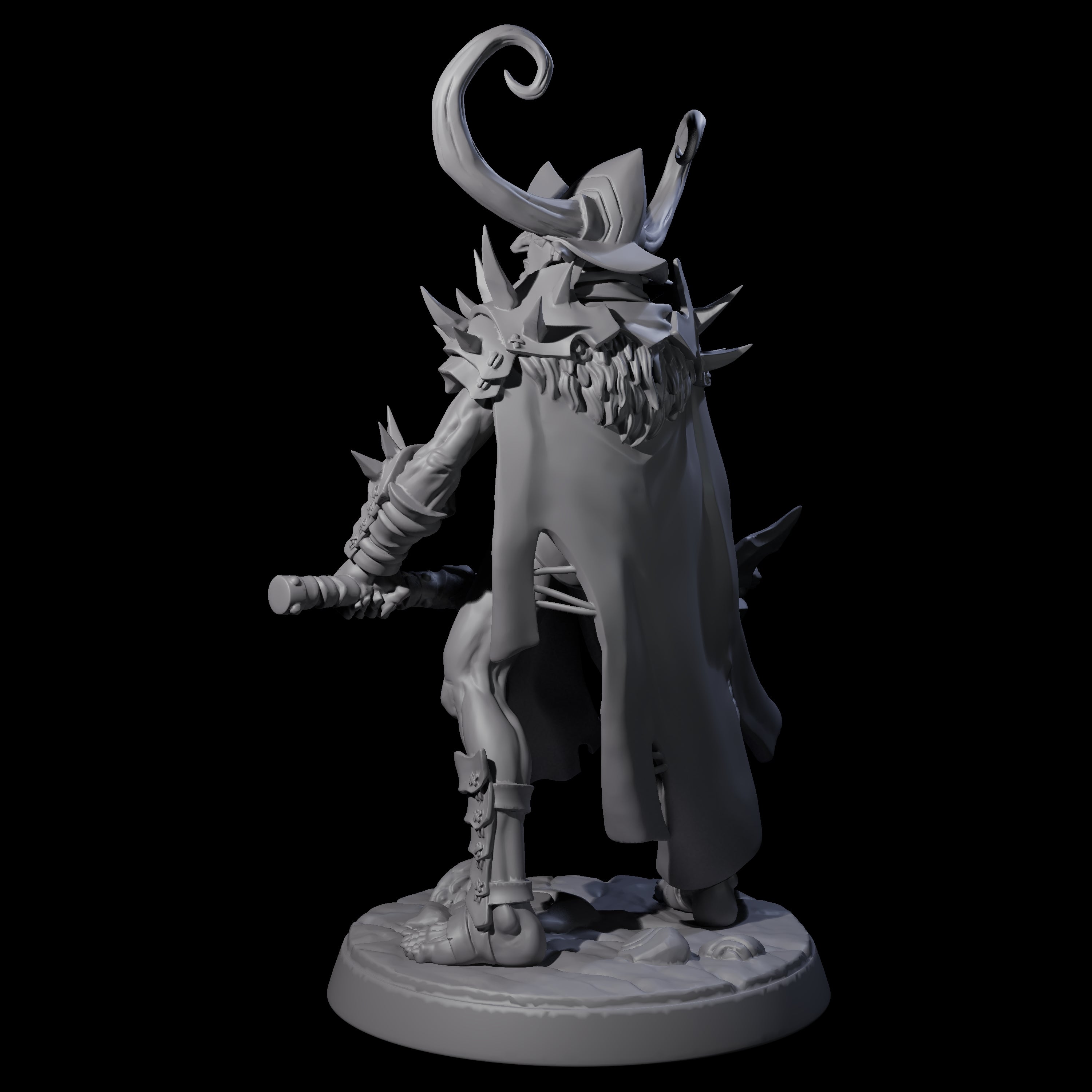 Confident Hobgoblin Champion Miniature for Dungeons and Dragons, Pathfinder or other TTRPGs