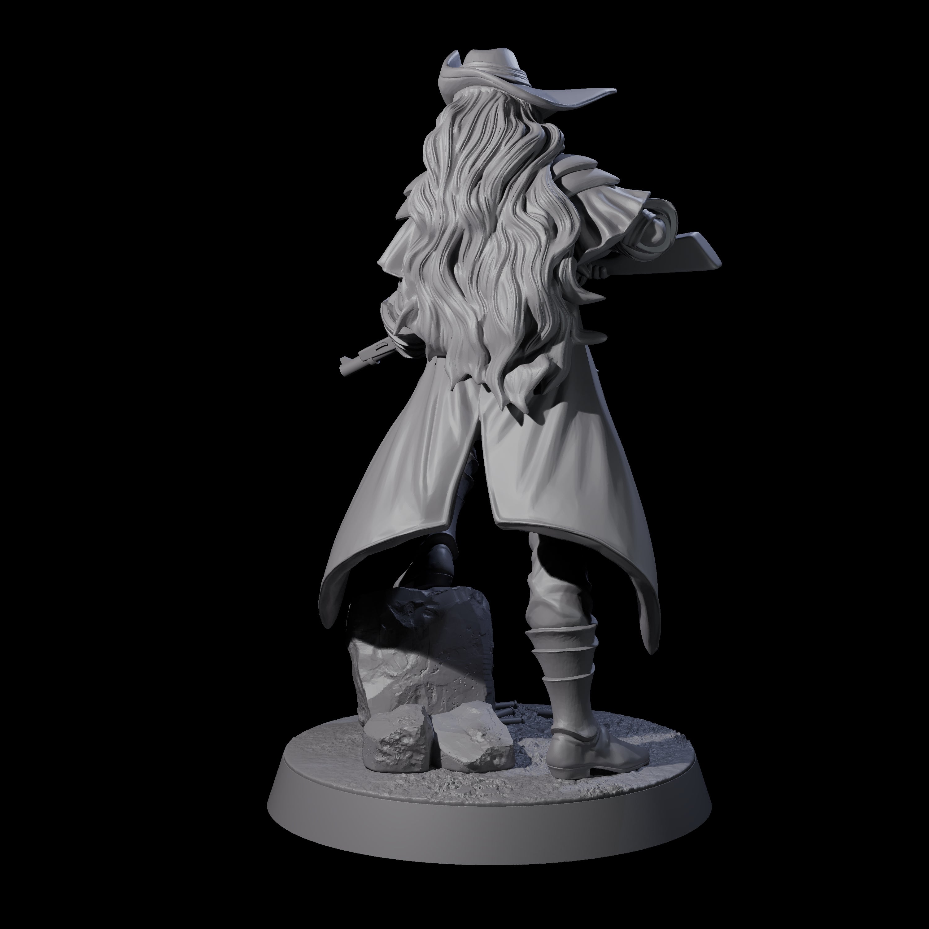 Confident Nightwarden A Miniature for Dungeons and Dragons, Pathfinder or other TTRPGs