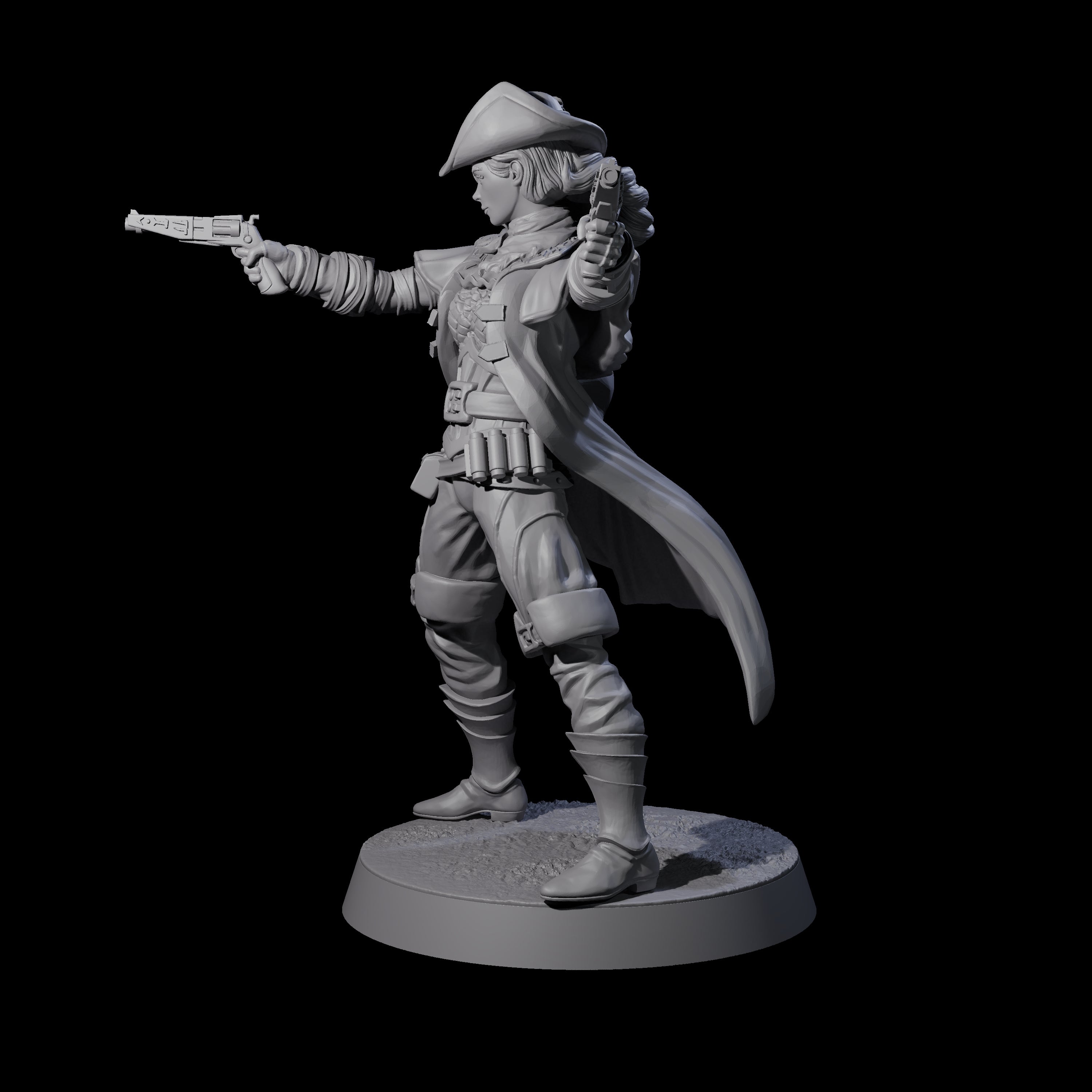 Confident Nightwarden B Miniature for Dungeons and Dragons, Pathfinder or other TTRPGs