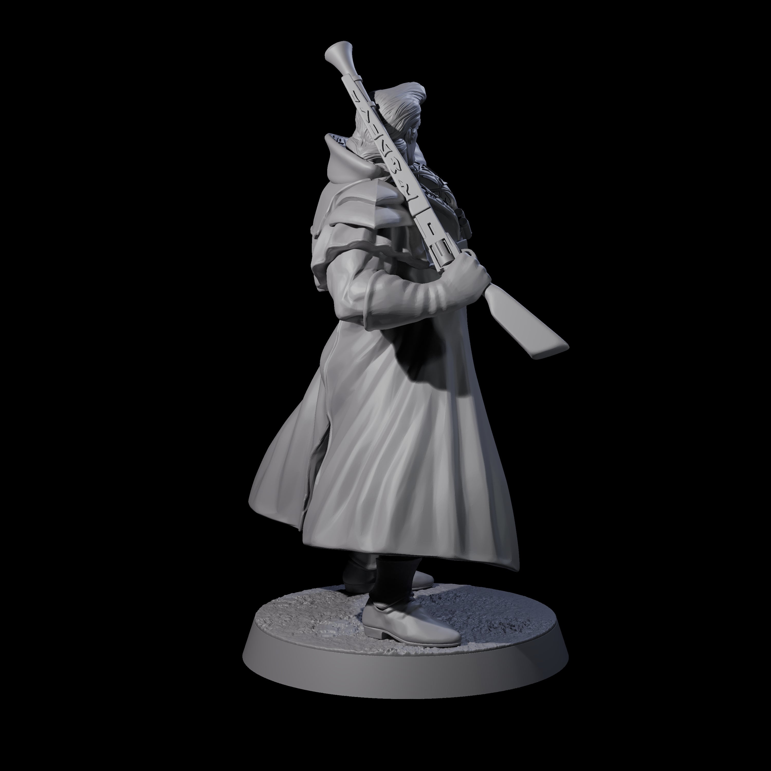 Confident Nightwarden G Miniature for Dungeons and Dragons, Pathfinder or other TTRPGs