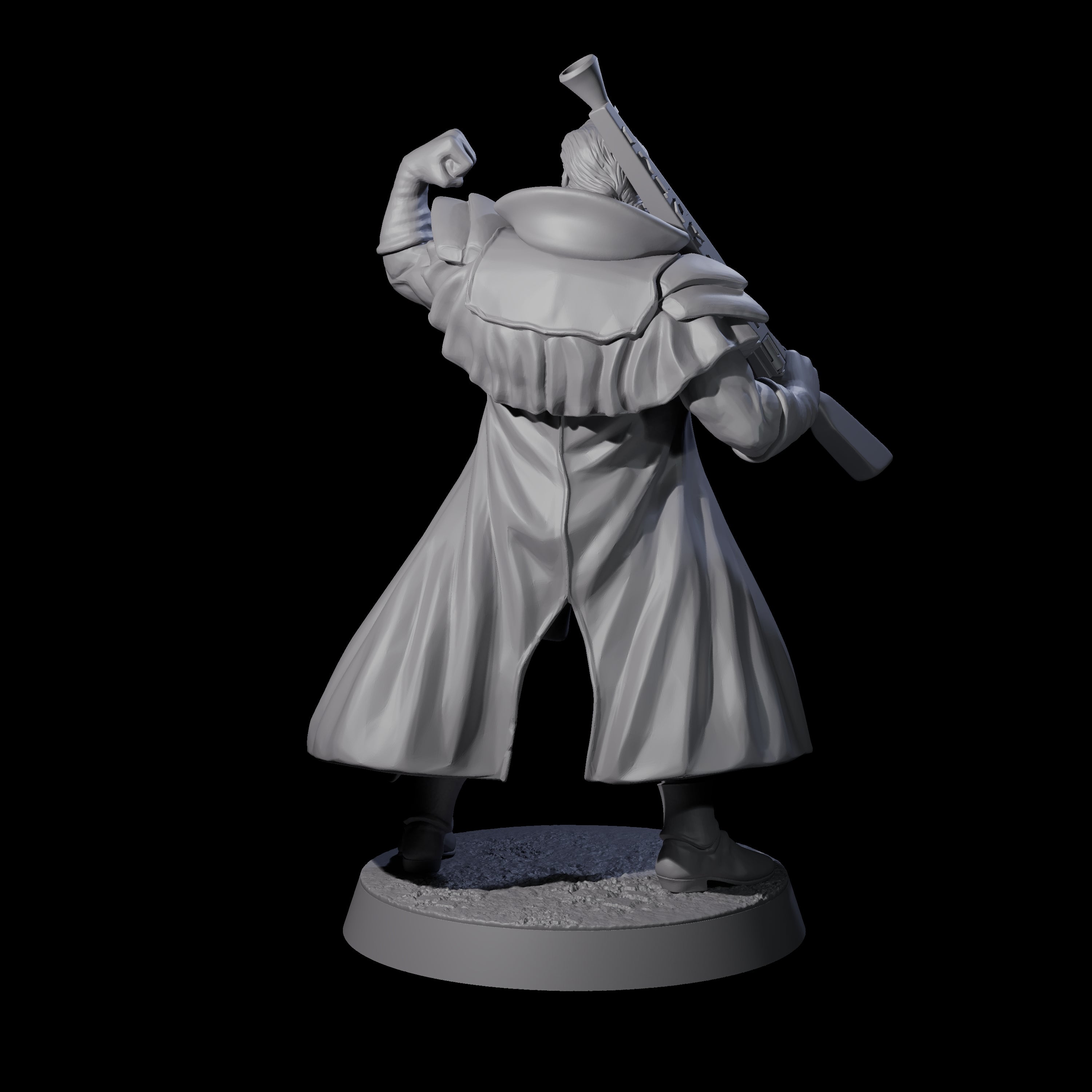 Confident Nightwarden G Miniature for Dungeons and Dragons, Pathfinder or other TTRPGs