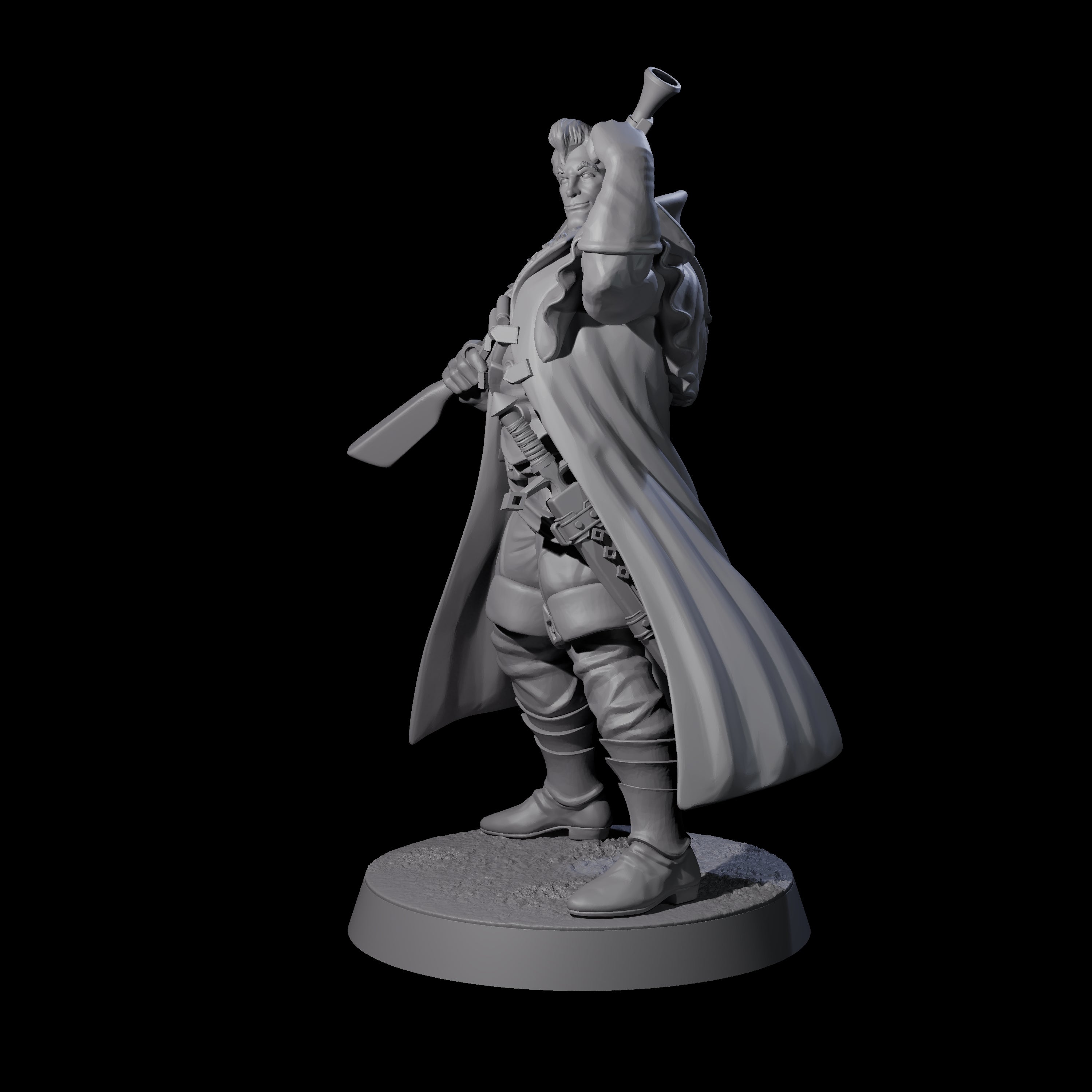 Confident Nightwarden G Miniature for Dungeons and Dragons, Pathfinder or other TTRPGs