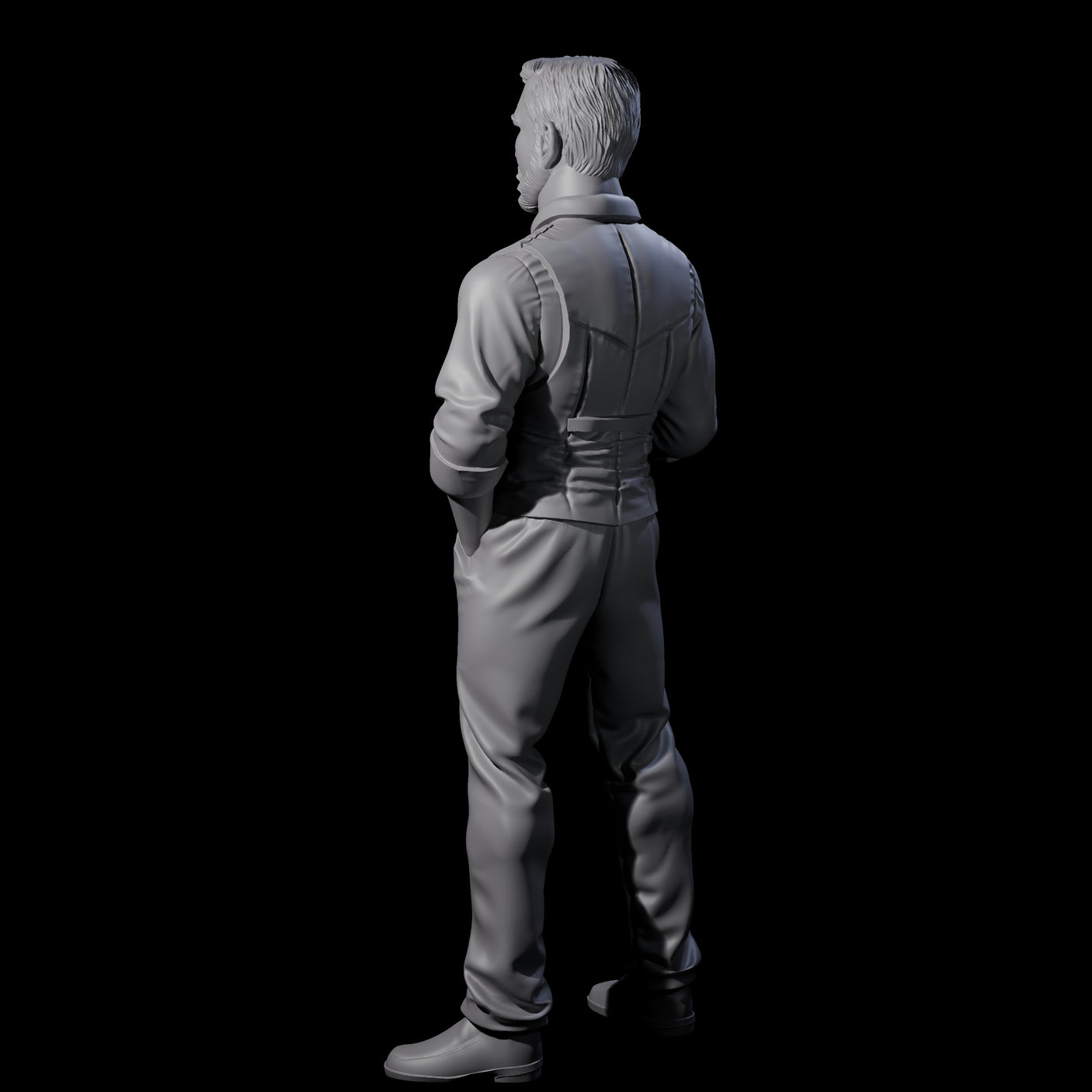 Confident Professor Miniature for Dungeons and Dragons, Pathfinder or other TTRPGs