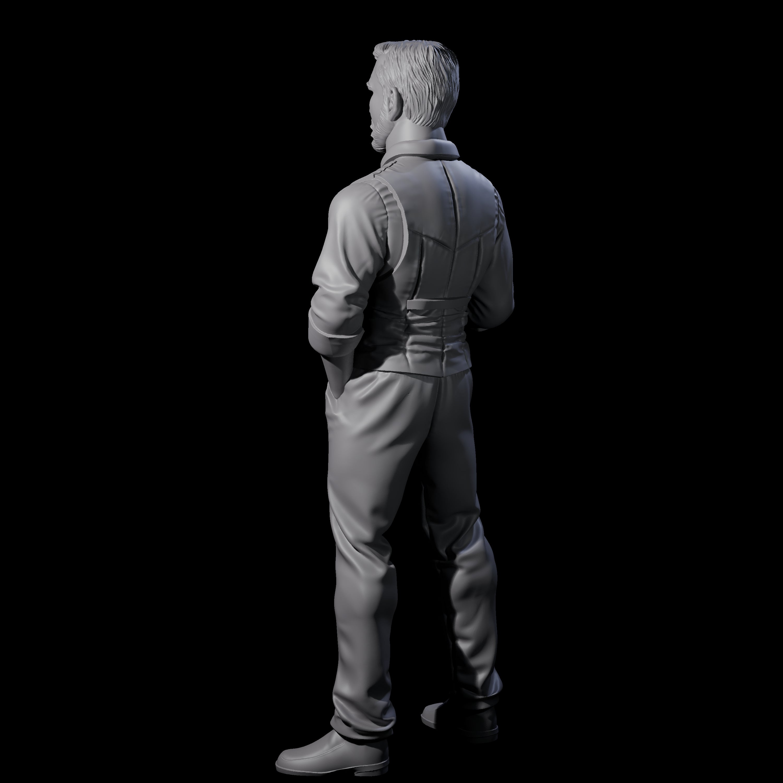 Confident Professor Miniature for Dungeons and Dragons, Pathfinder or other TTRPGs