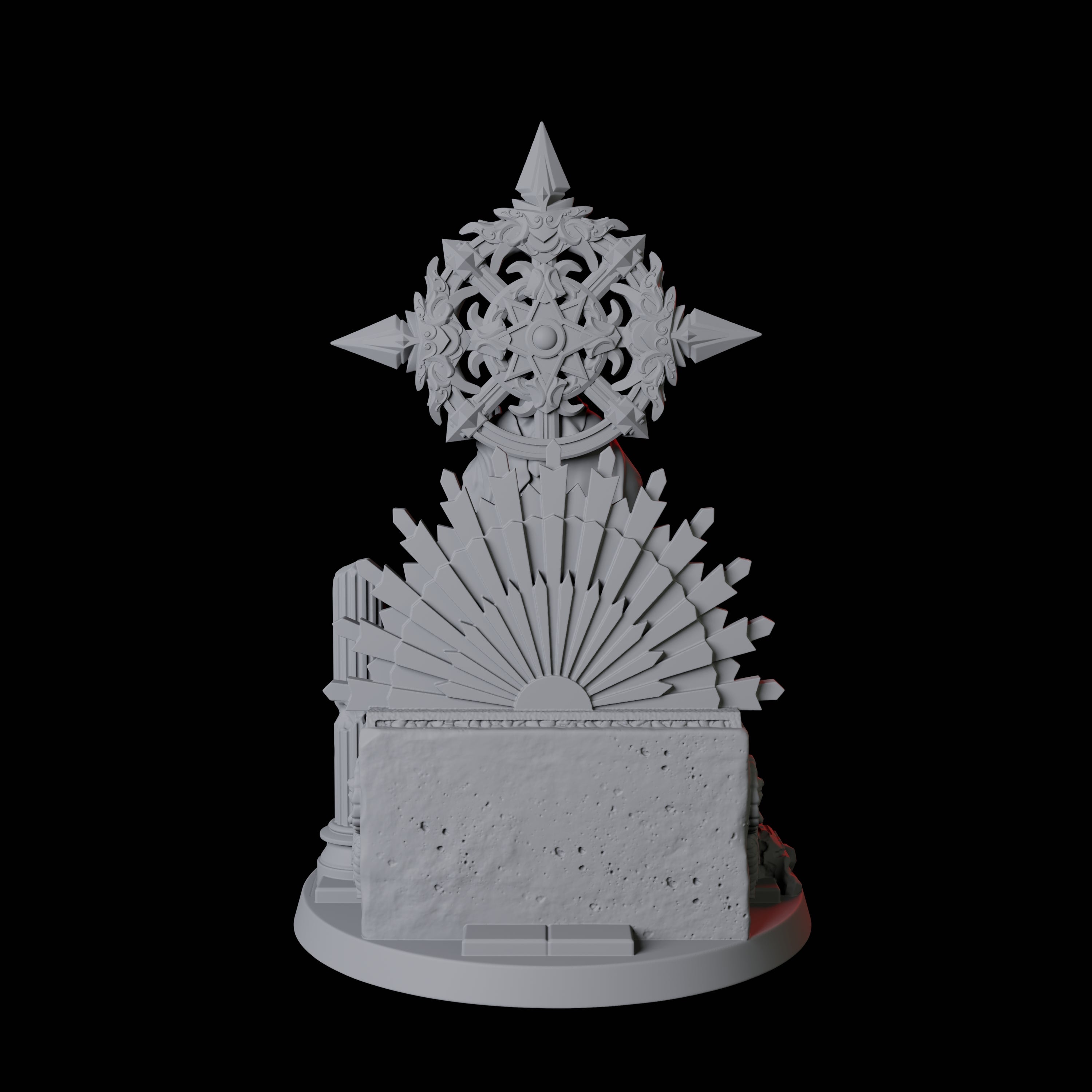 Confident Queen Miniature for Dungeons and Dragons, Pathfinder or other TTRPGs