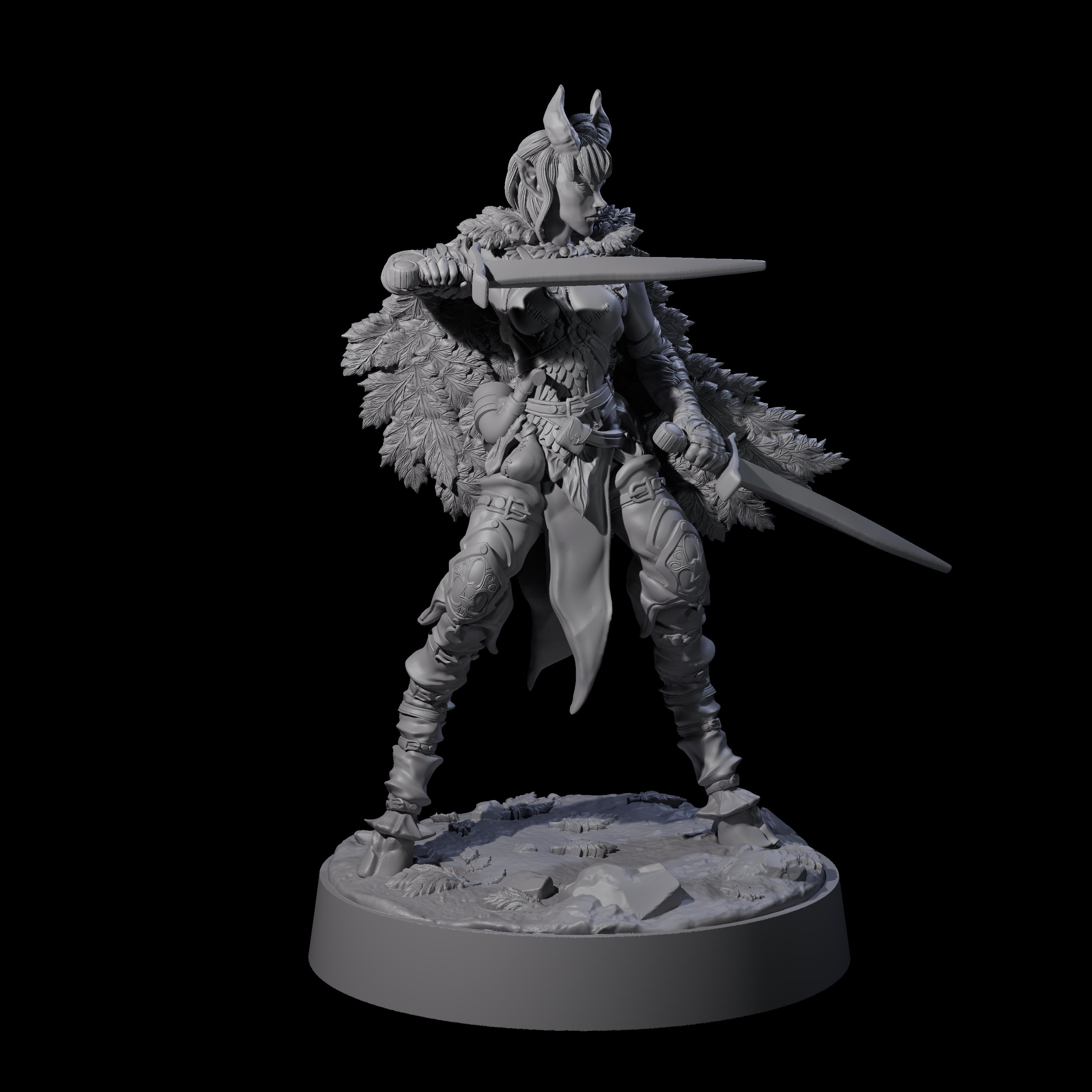 Confident Satyr Glade Defender A Miniature for Dungeons and Dragons, Pathfinder or other TTRPGs