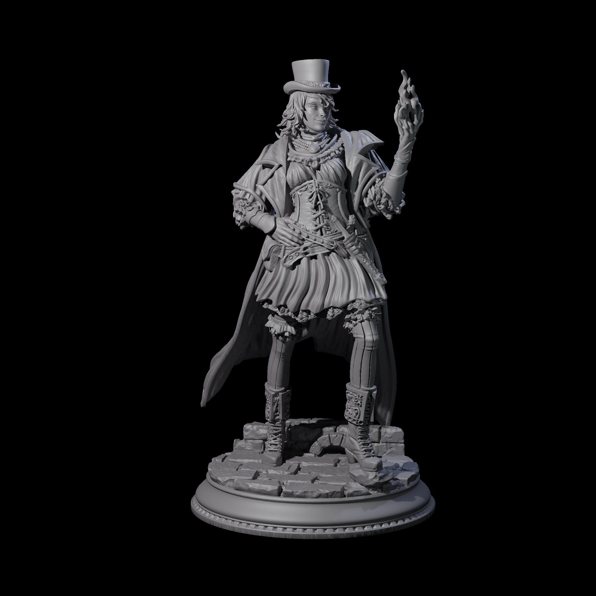 Confident Tricker Miniature for Dungeons and Dragons, Pathfinder or other TTRPGs