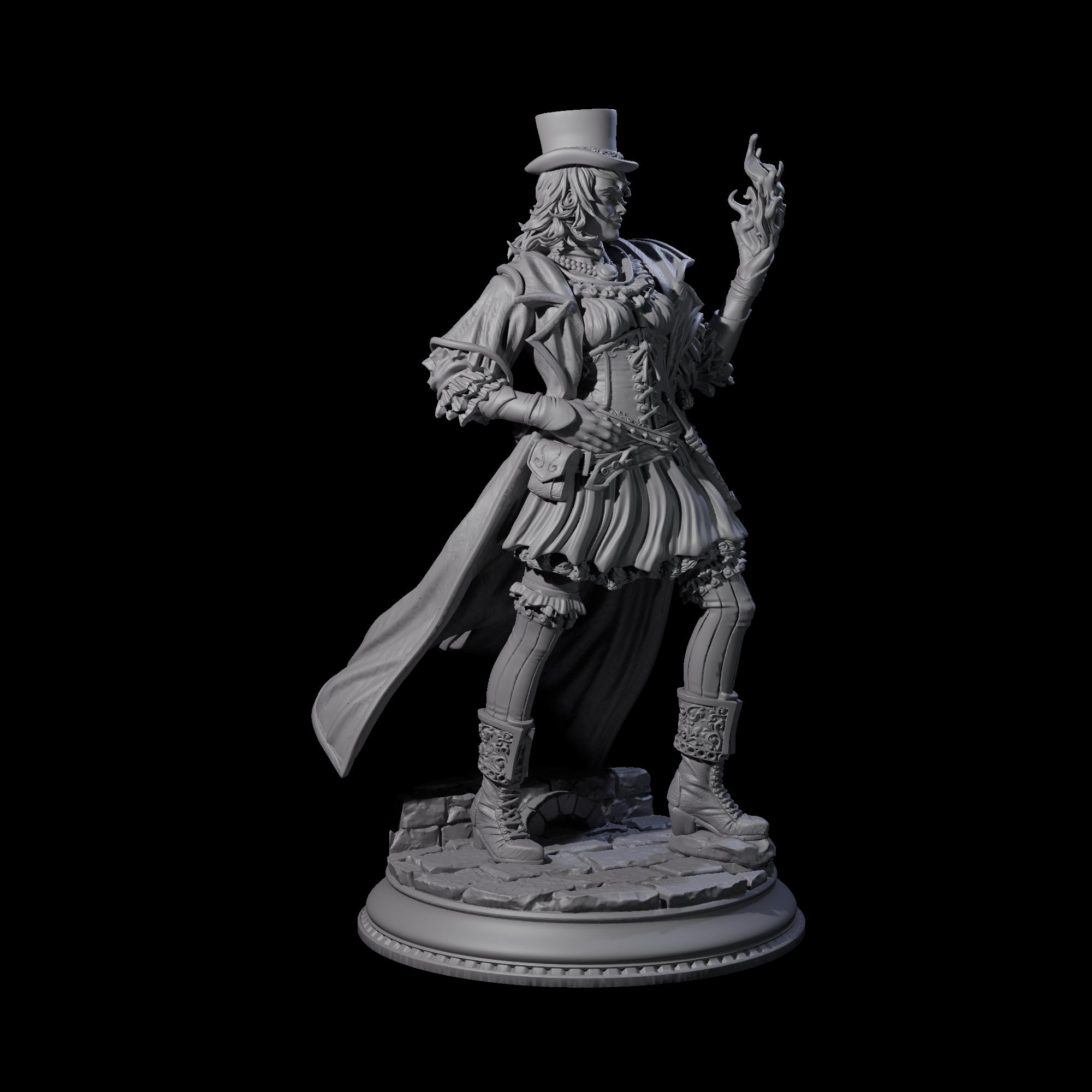 Confident Tricker Miniature for Dungeons and Dragons, Pathfinder or other TTRPGs