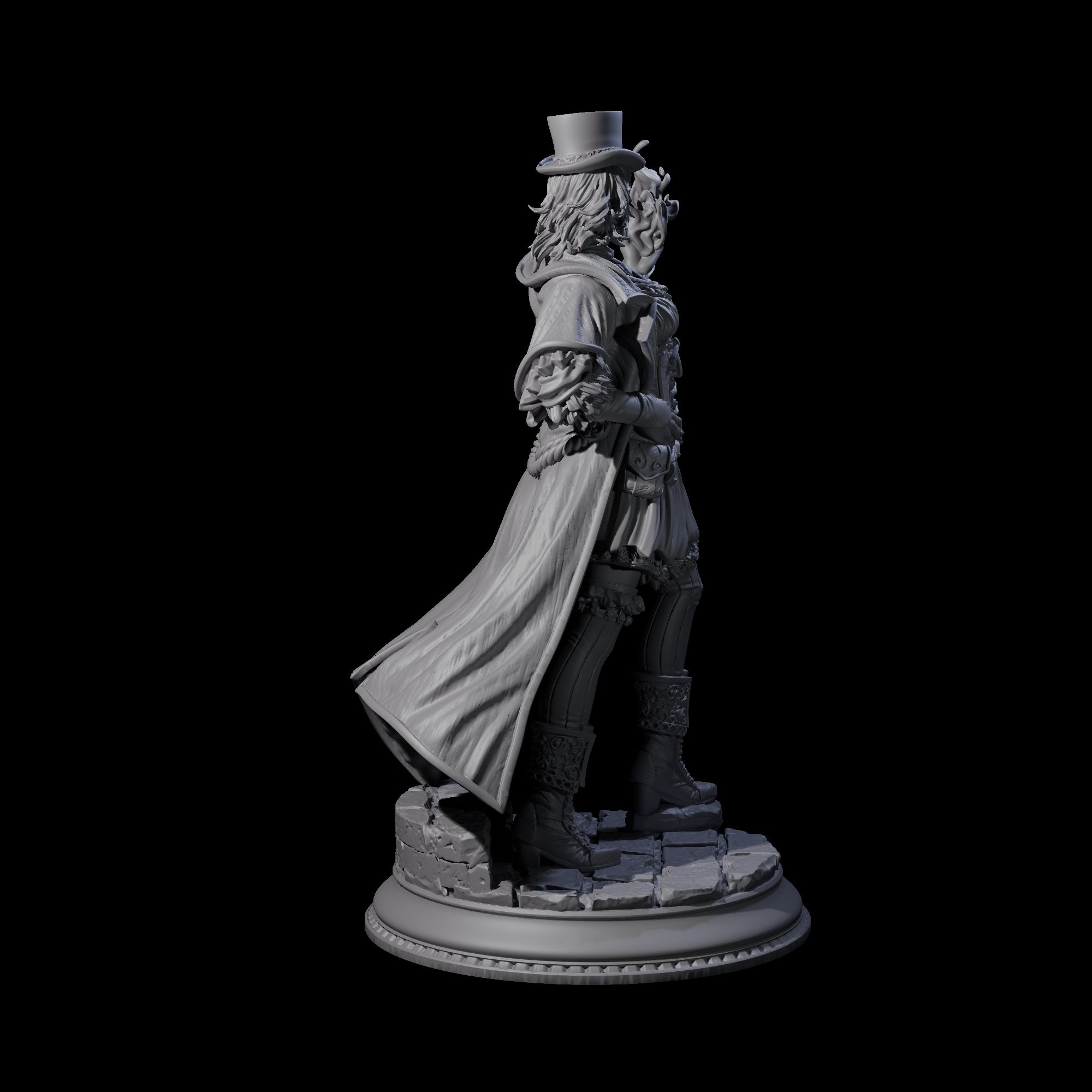 Confident Tricker Miniature for Dungeons and Dragons, Pathfinder or other TTRPGs