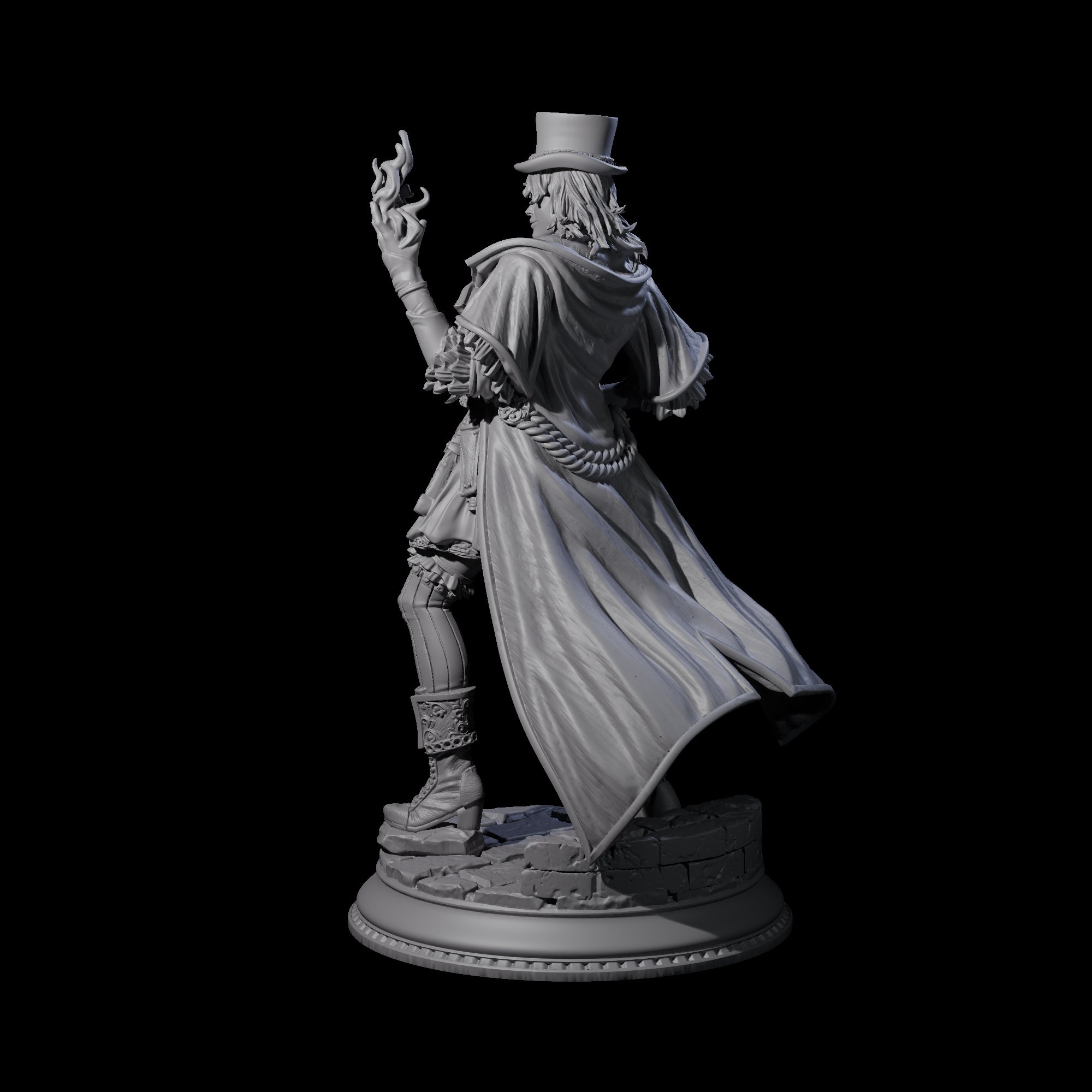 Confident Tricker Miniature for Dungeons and Dragons, Pathfinder or other TTRPGs