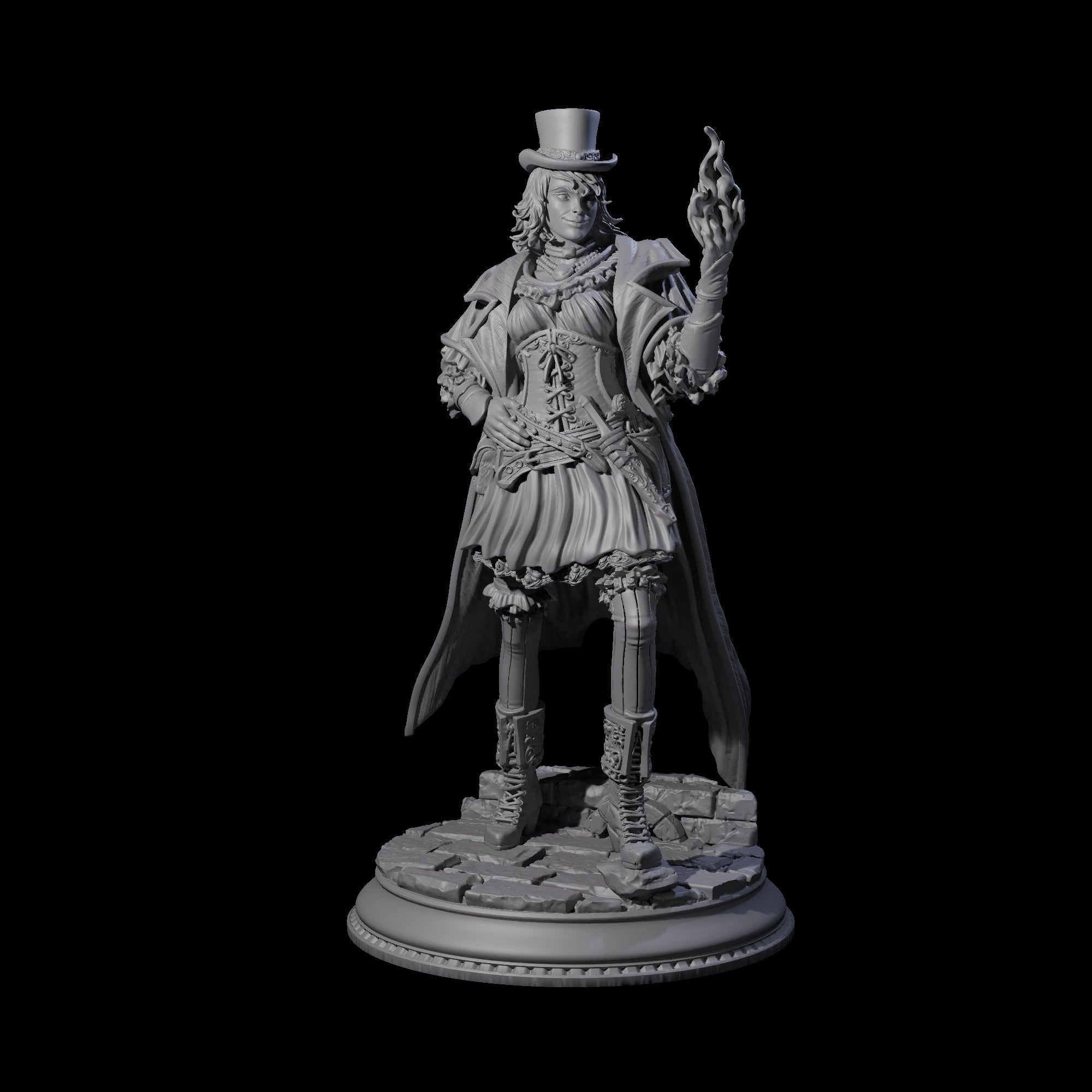 Confident Tricker Miniature for Dungeons and Dragons, Pathfinder or other TTRPGs