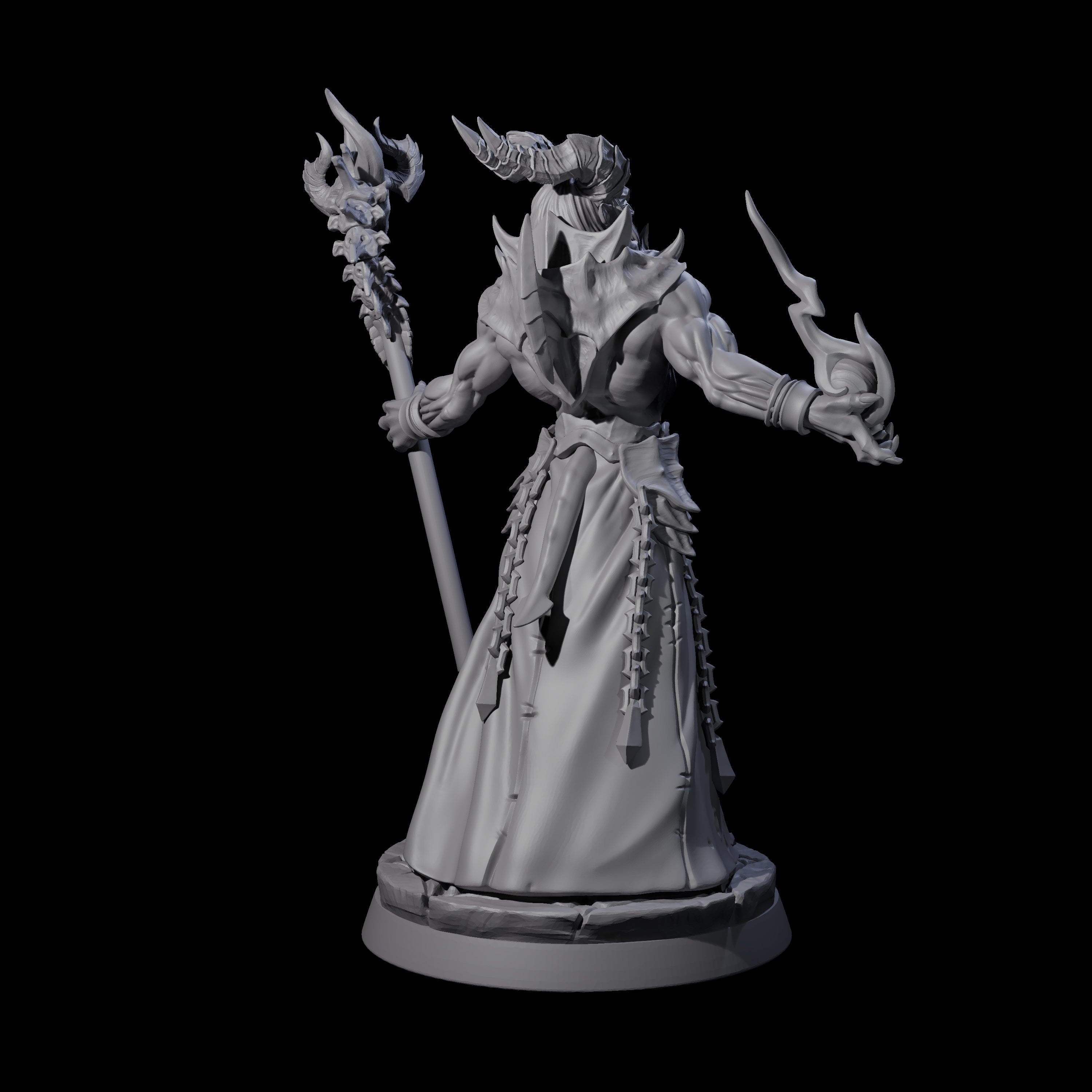 Conjuring Tricky Archdevil Miniature for Dungeons and Dragons, Pathfinder or other TTRPGs