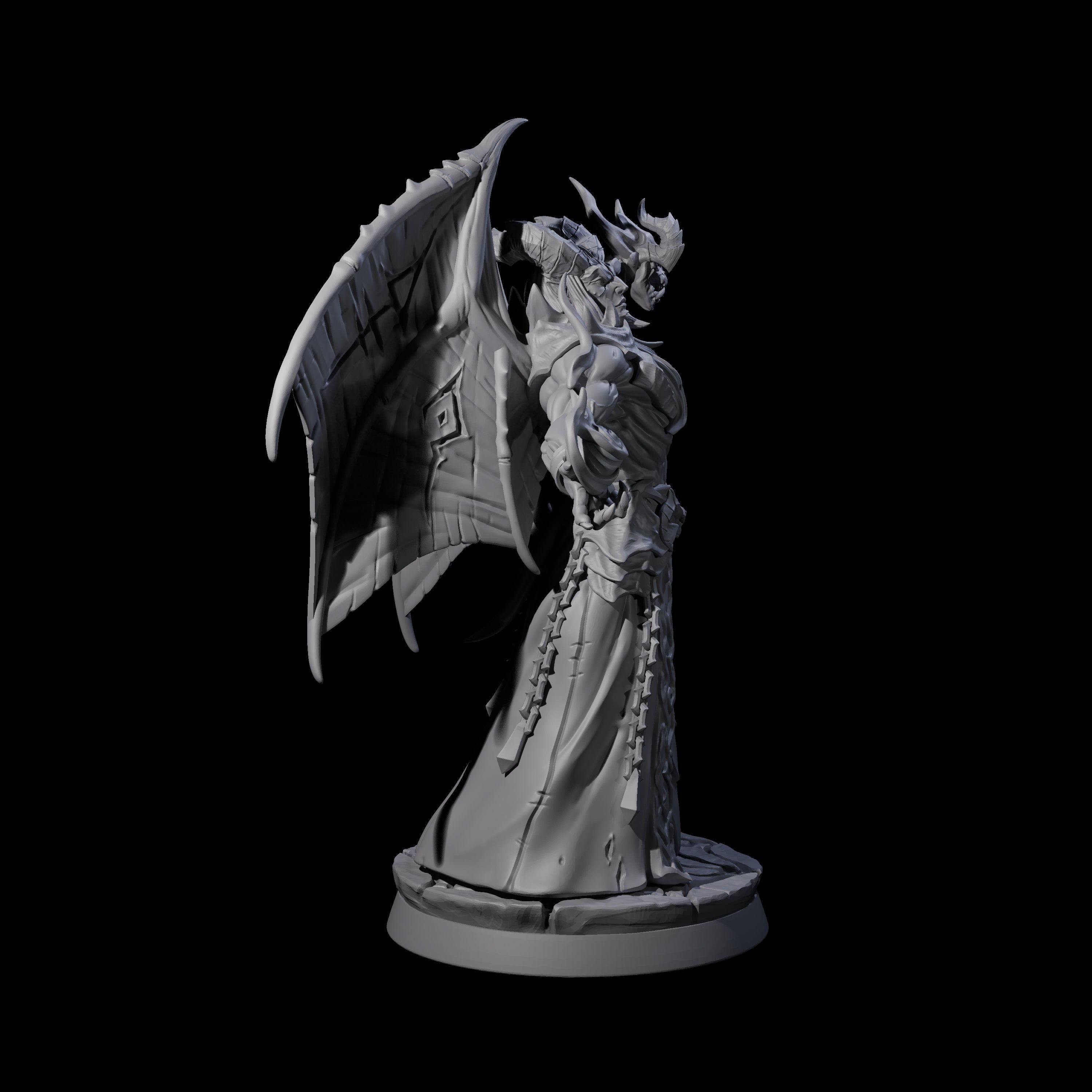 Conjuring Tricky Archdevil Miniature for Dungeons and Dragons, Pathfinder or other TTRPGs