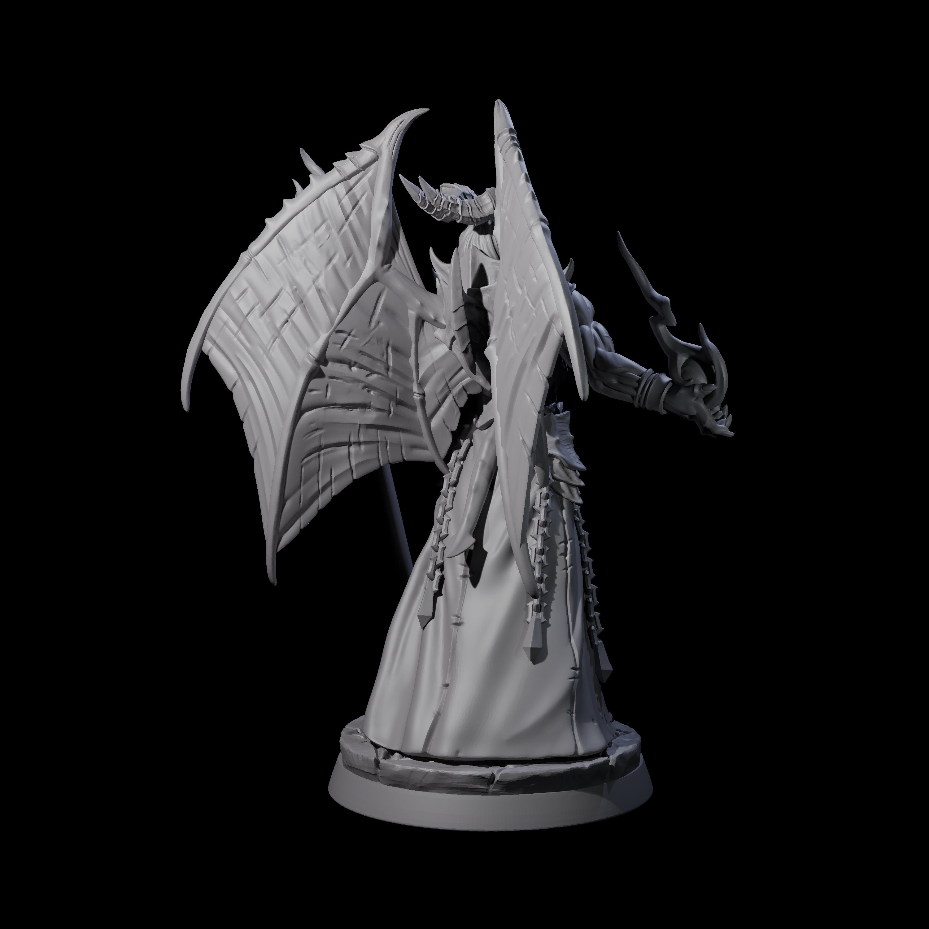 Conjuring Tricky Archdevil Miniature for Dungeons and Dragons, Pathfinder or other TTRPGs