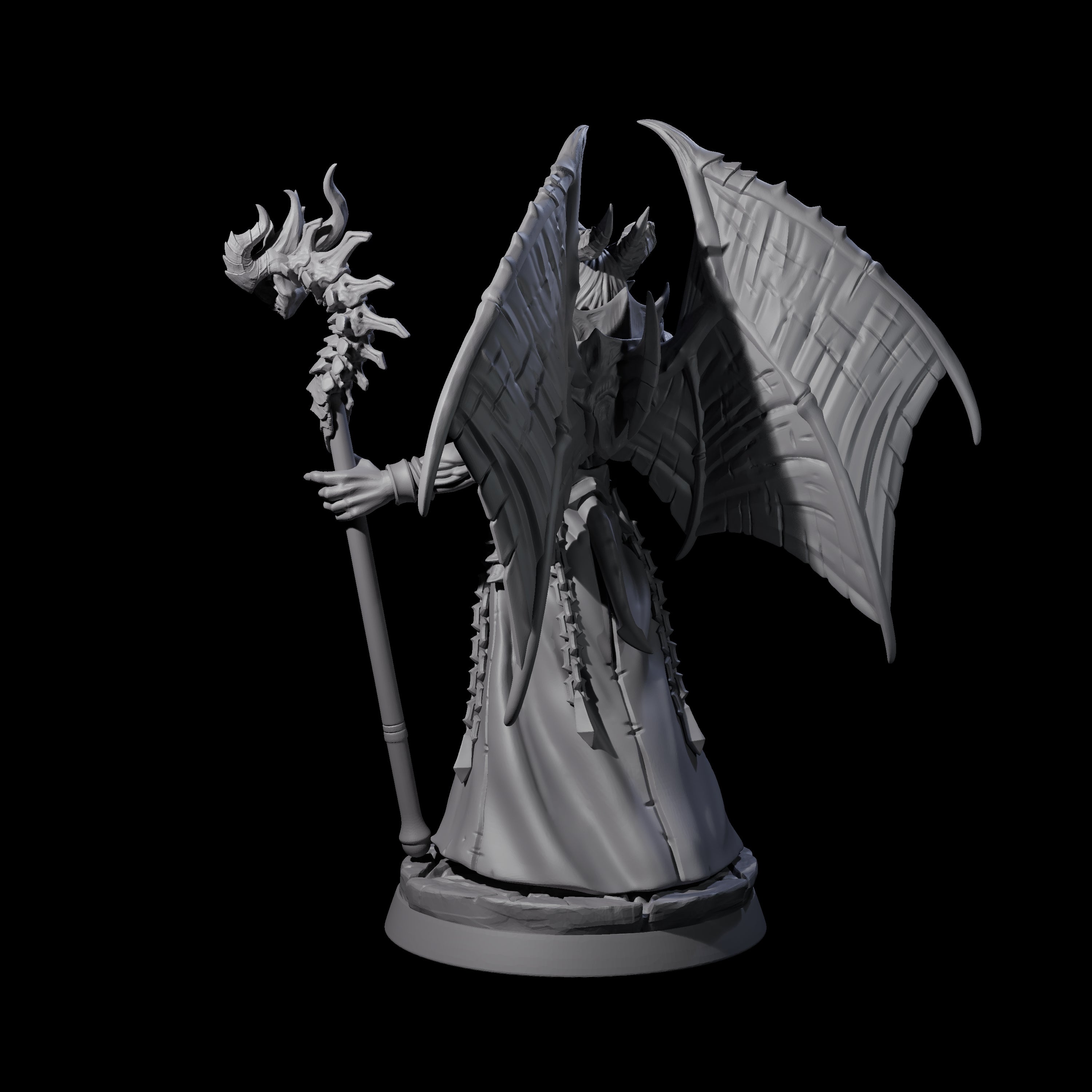 Conjuring Tricky Archdevil Miniature for Dungeons and Dragons, Pathfinder or other TTRPGs