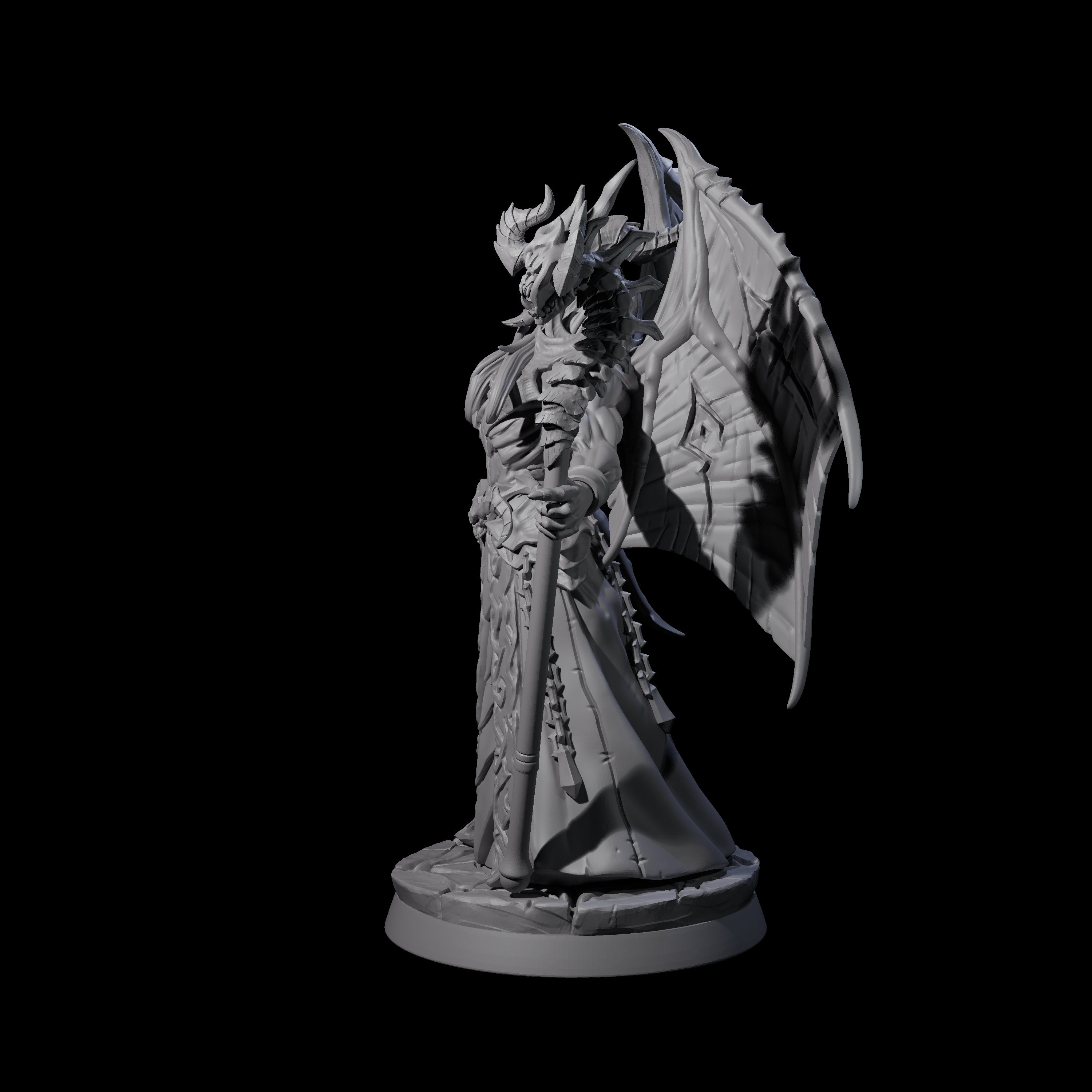 Conjuring Tricky Archdevil Miniature for Dungeons and Dragons, Pathfinder or other TTRPGs