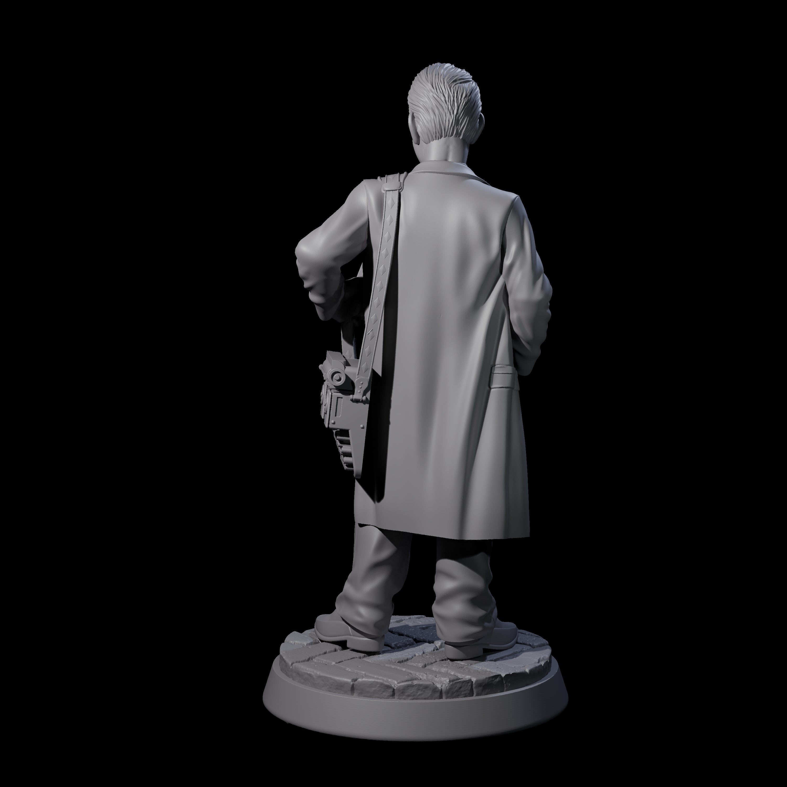Copy writing Journalist Miniature for Dungeons and Dragons, Pathfinder or other TTRPGs