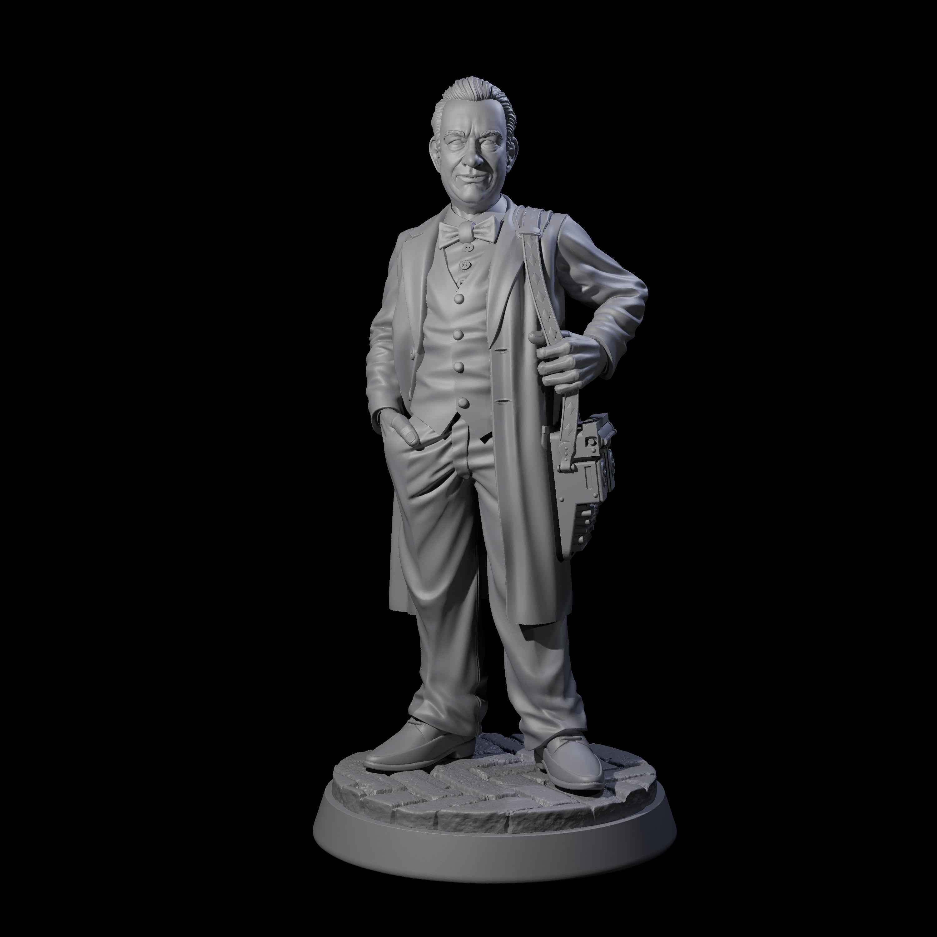 Copy writing Journalist Miniature for Dungeons and Dragons, Pathfinder or other TTRPGs