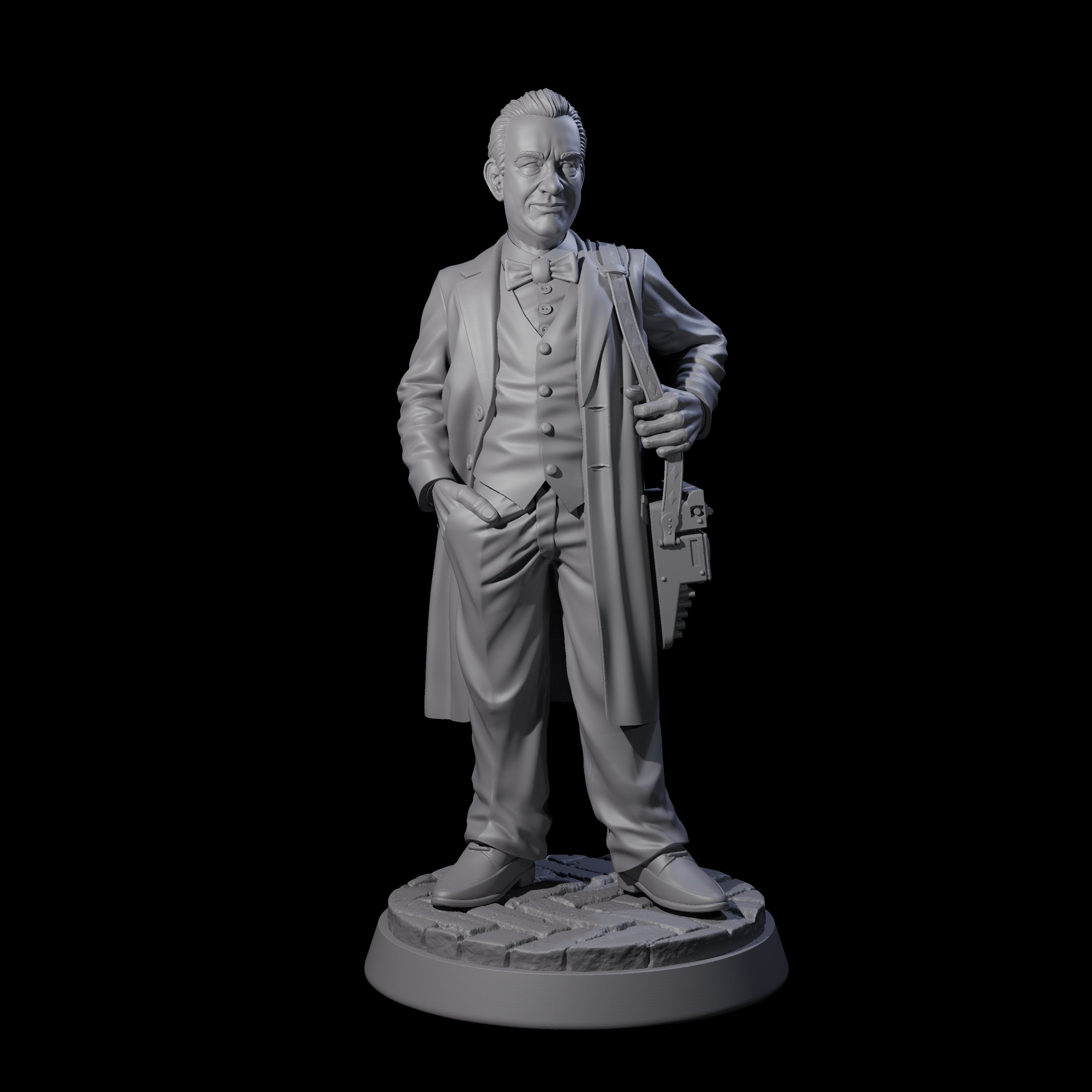 Copy writing Journalist Miniature for Dungeons and Dragons, Pathfinder or other TTRPGs