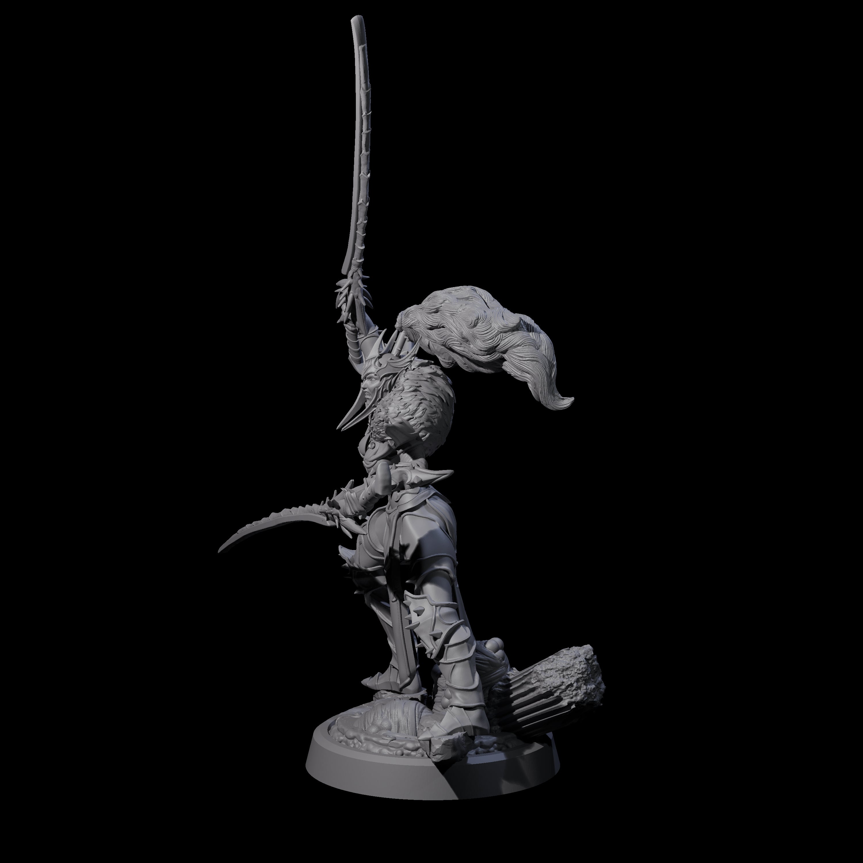 Corrupted Hive Protector A Miniature for Dungeons and Dragons, Pathfinder or other TTRPGs