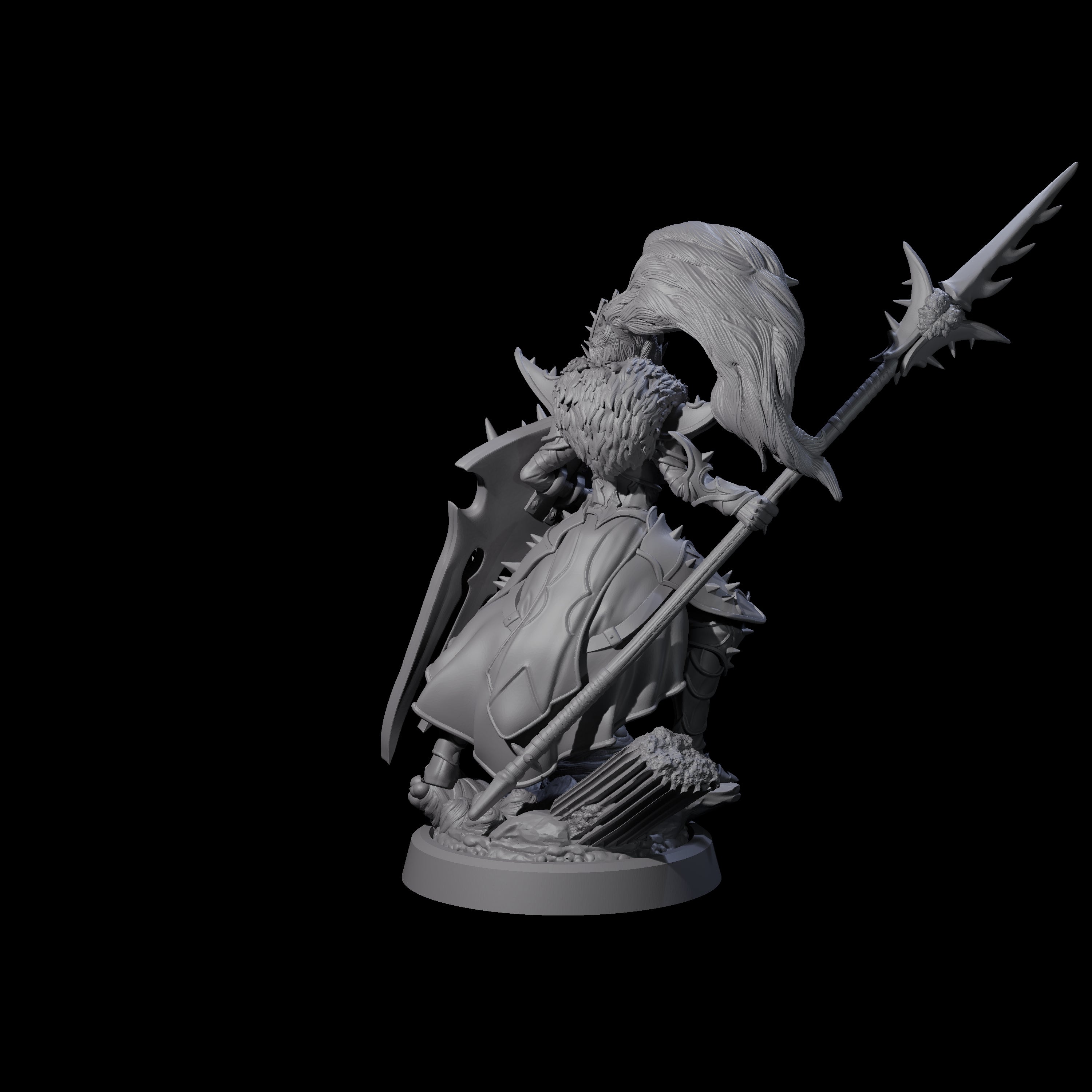 Corrupted Hive Protector B Miniature for Dungeons and Dragons, Pathfinder or other TTRPGs