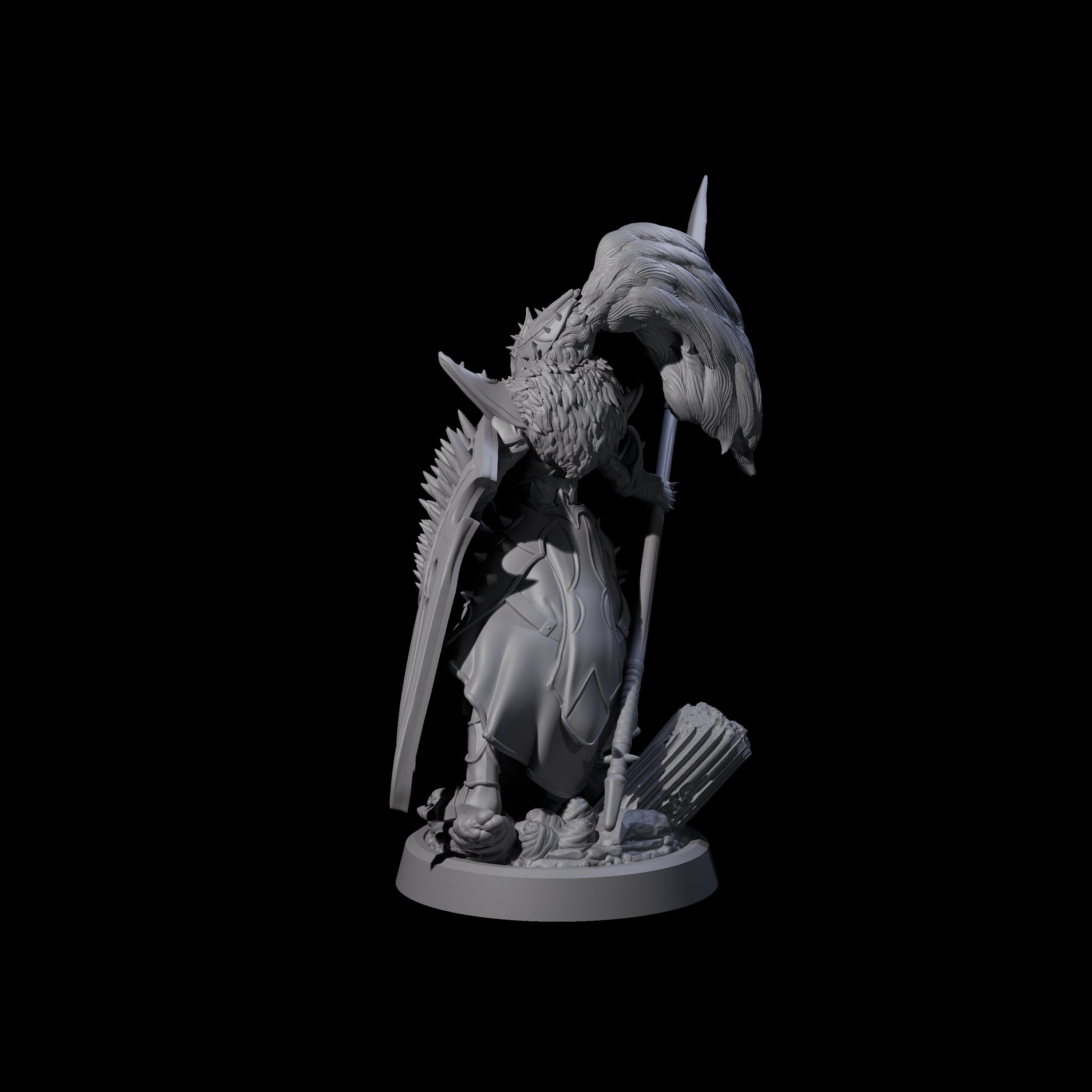 Corrupted Hive Protector B Miniature for Dungeons and Dragons, Pathfinder or other TTRPGs