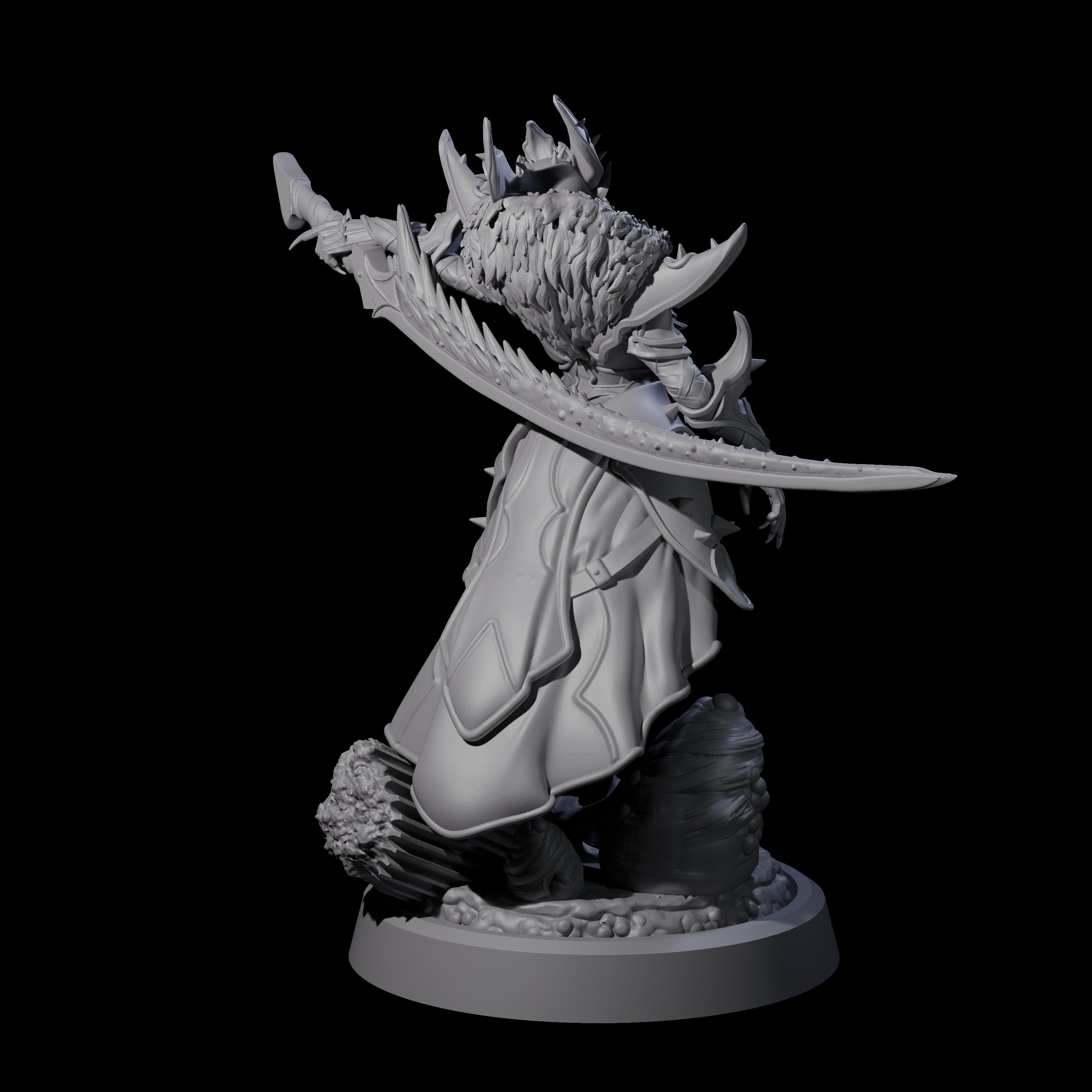 Corrupted Hive Protector C Miniature for Dungeons and Dragons, Pathfinder or other TTRPGs