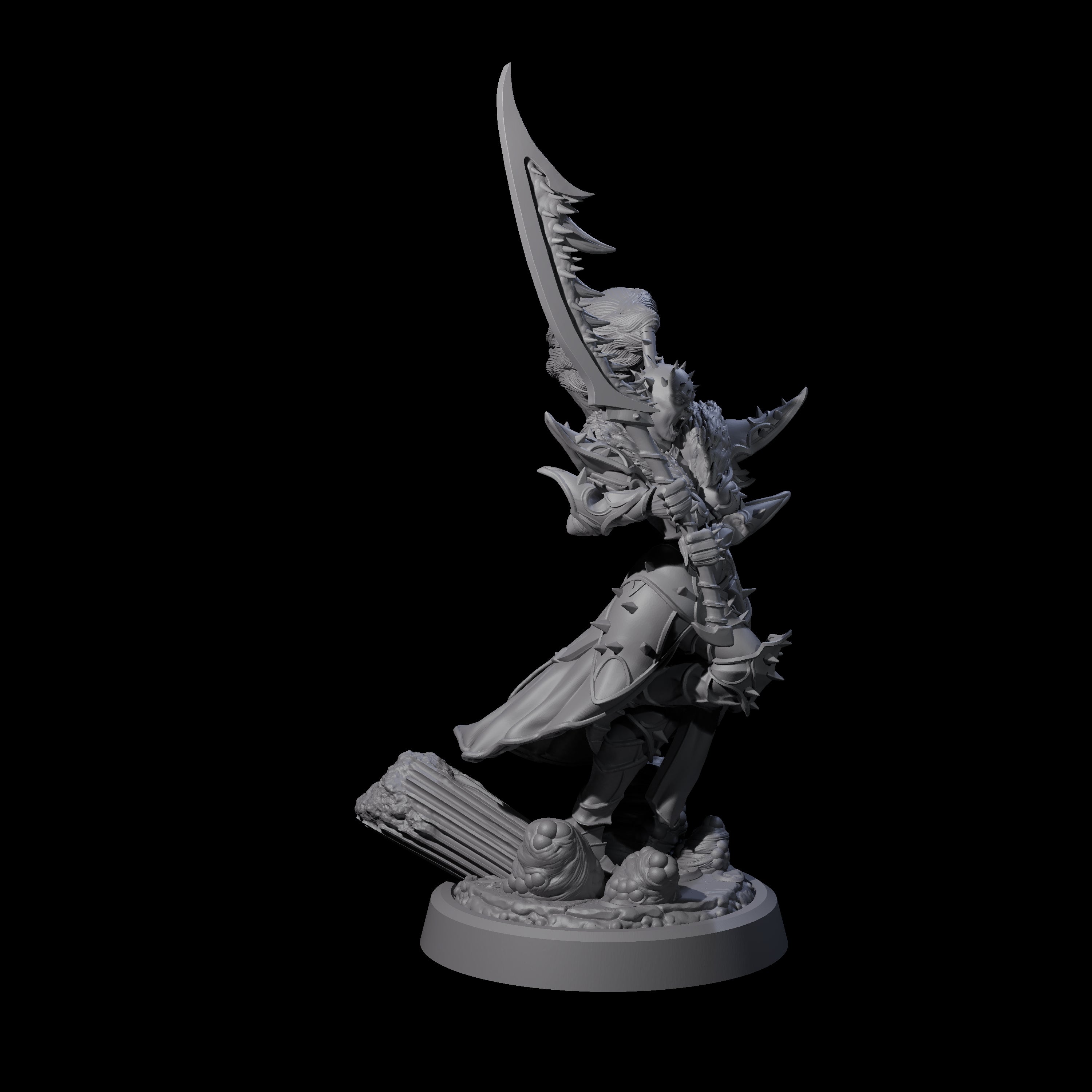 Corrupted Hive Protector D Miniature for Dungeons and Dragons, Pathfinder or other TTRPGs