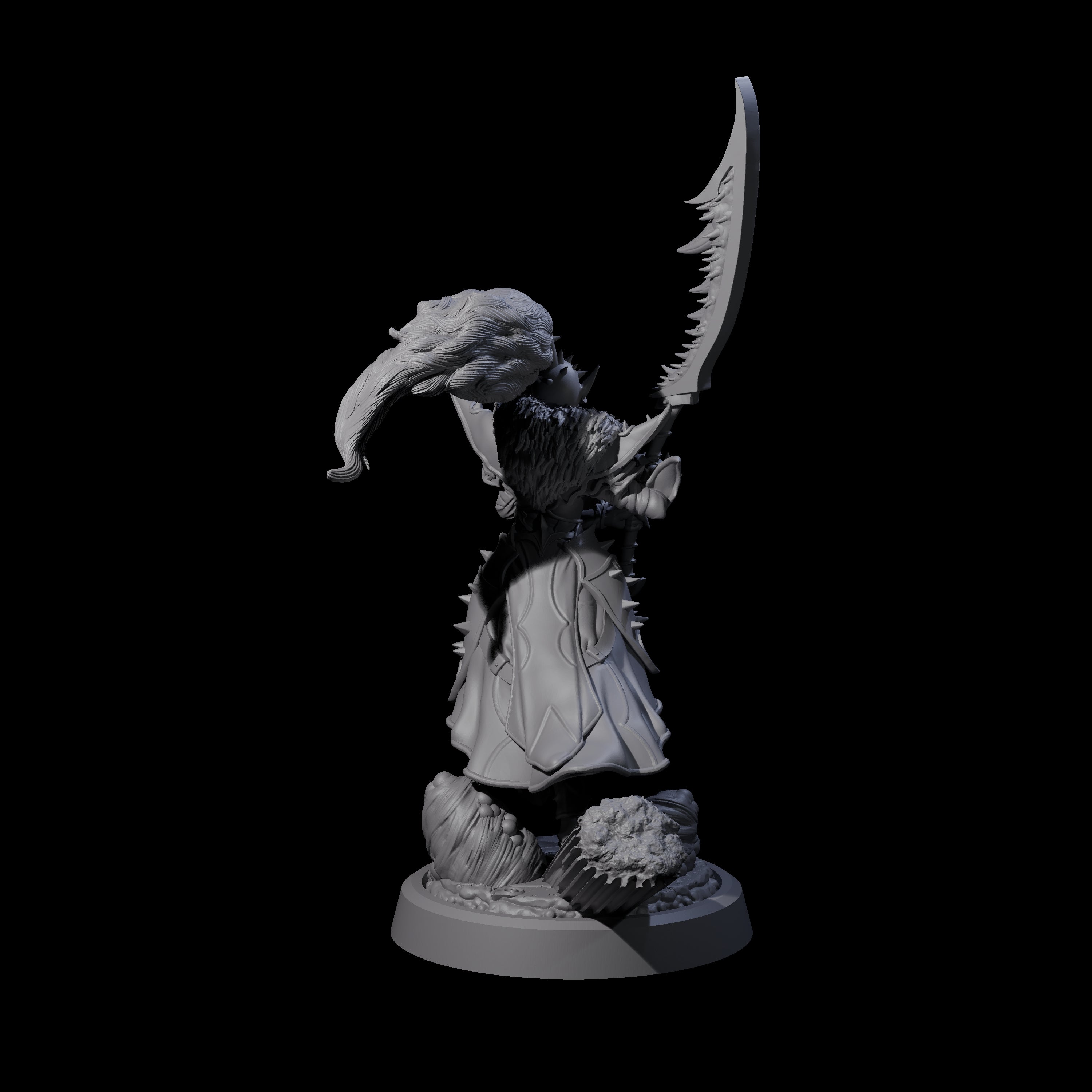 Corrupted Hive Protector D Miniature for Dungeons and Dragons, Pathfinder or other TTRPGs