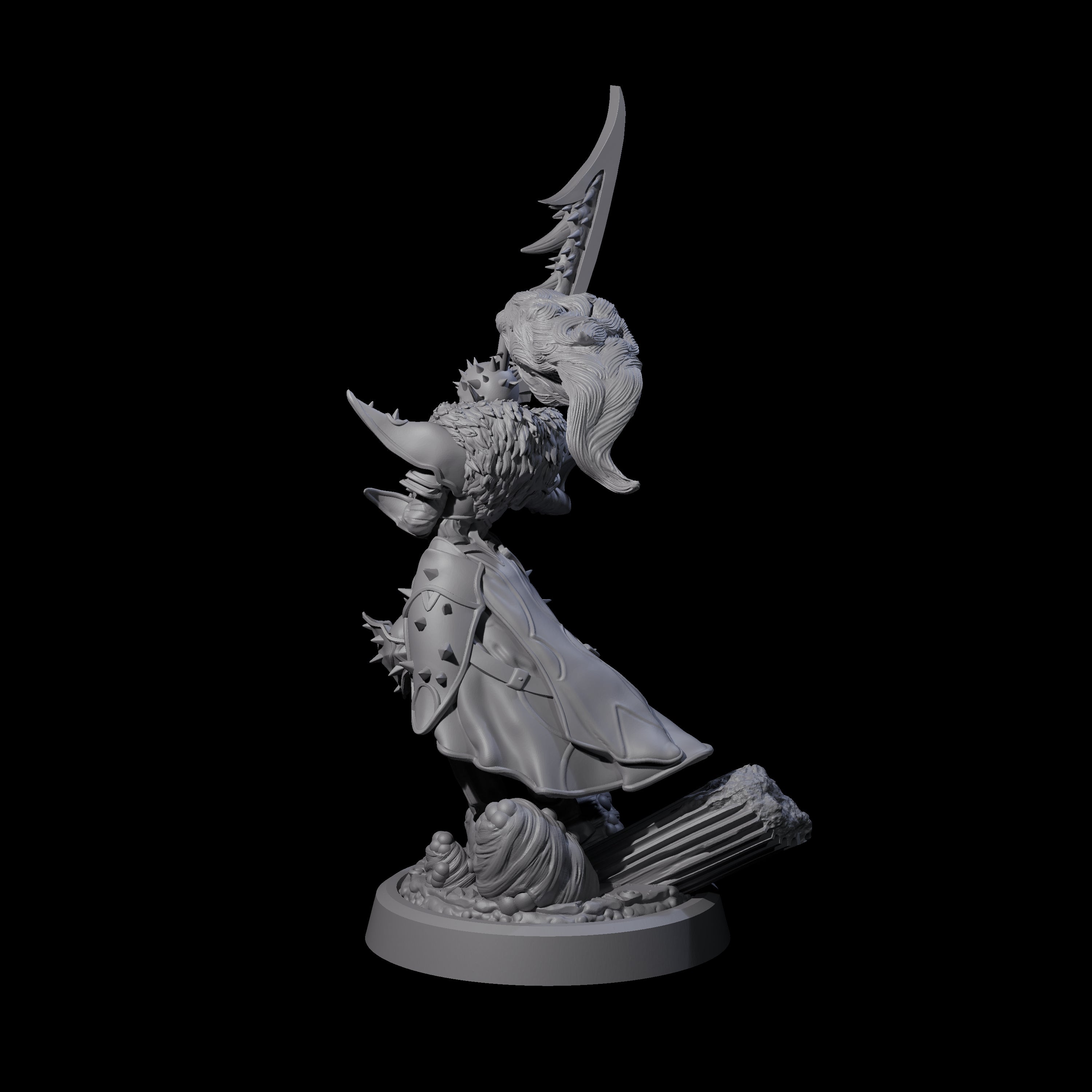 Corrupted Hive Protector D Miniature for Dungeons and Dragons, Pathfinder or other TTRPGs
