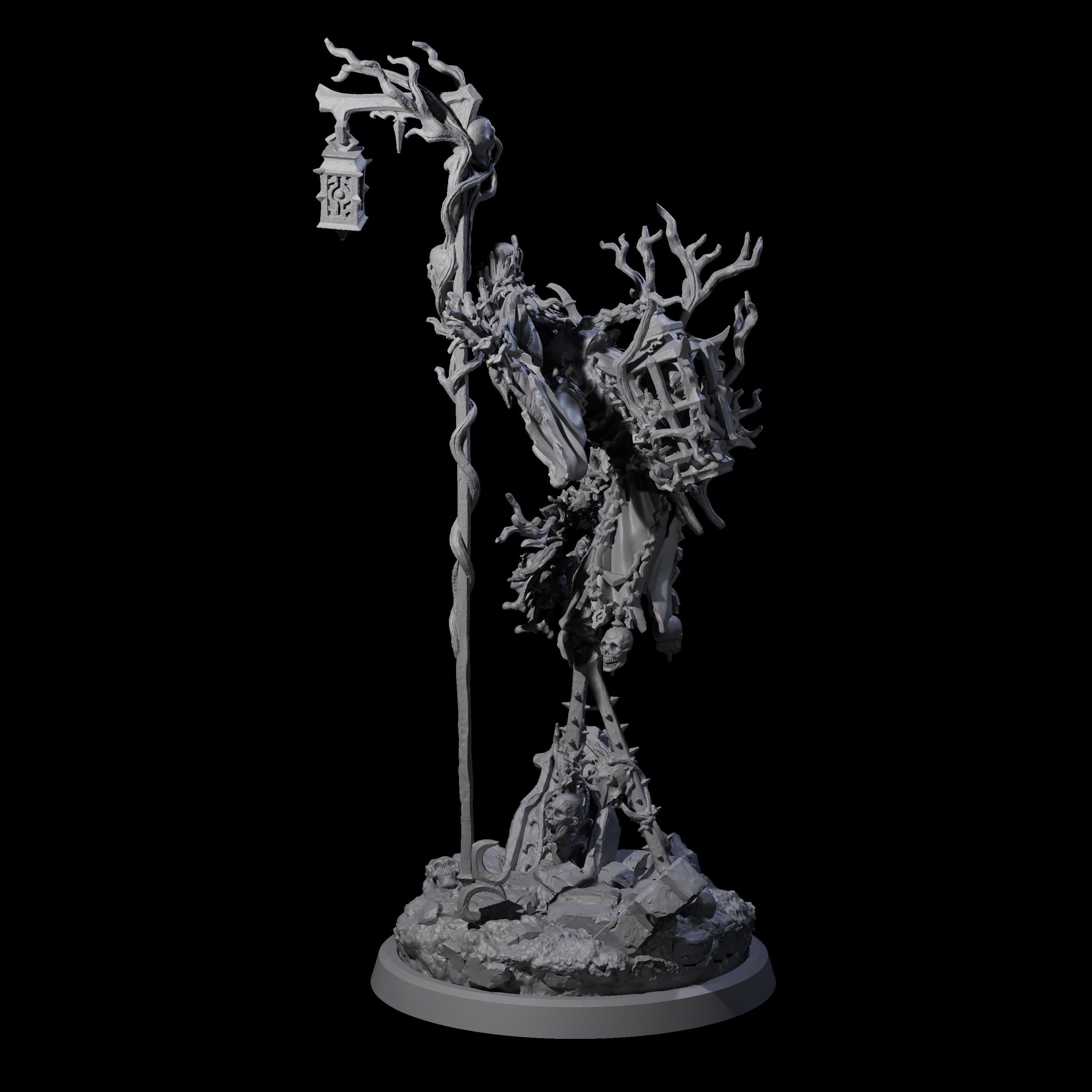 Corrupted Human Druid A Miniature for Dungeons and Dragons, Pathfinder or other TTRPGs