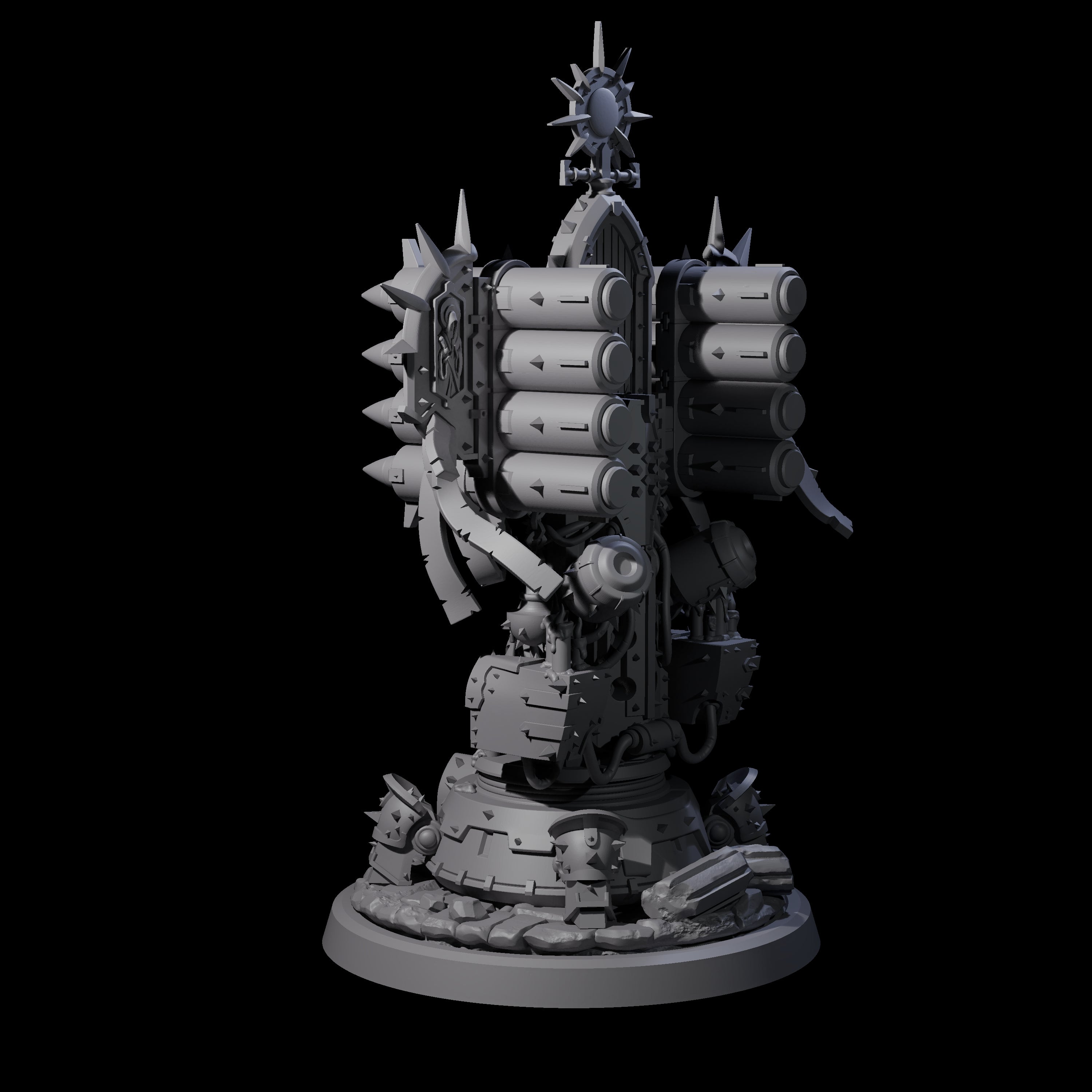 Corrupted Human Techpriest A Miniature for Dungeons and Dragons, Pathfinder or other TTRPGs