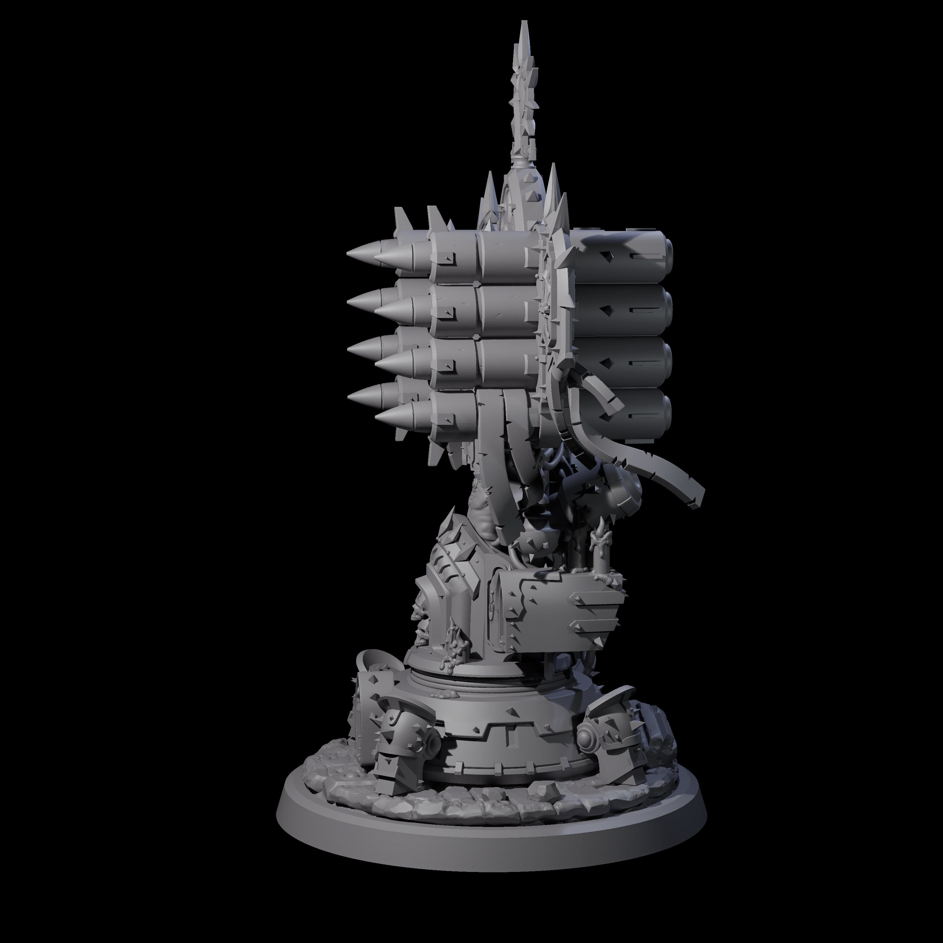 Corrupted Human Techpriest A Miniature for Dungeons and Dragons, Pathfinder or other TTRPGs