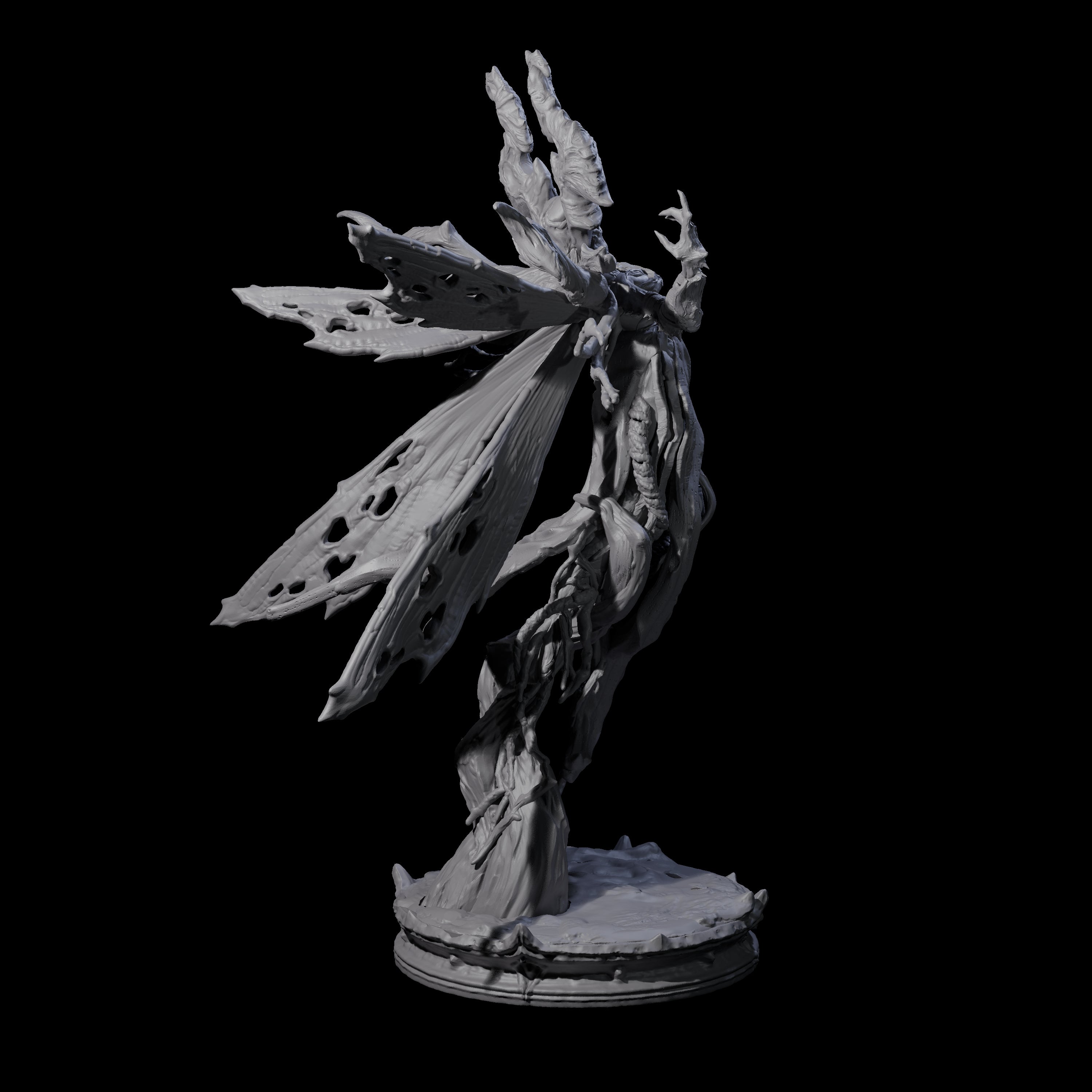 Corrupted Underdark Dryad A Miniature for Dungeons and Dragons, Pathfinder or other TTRPGs