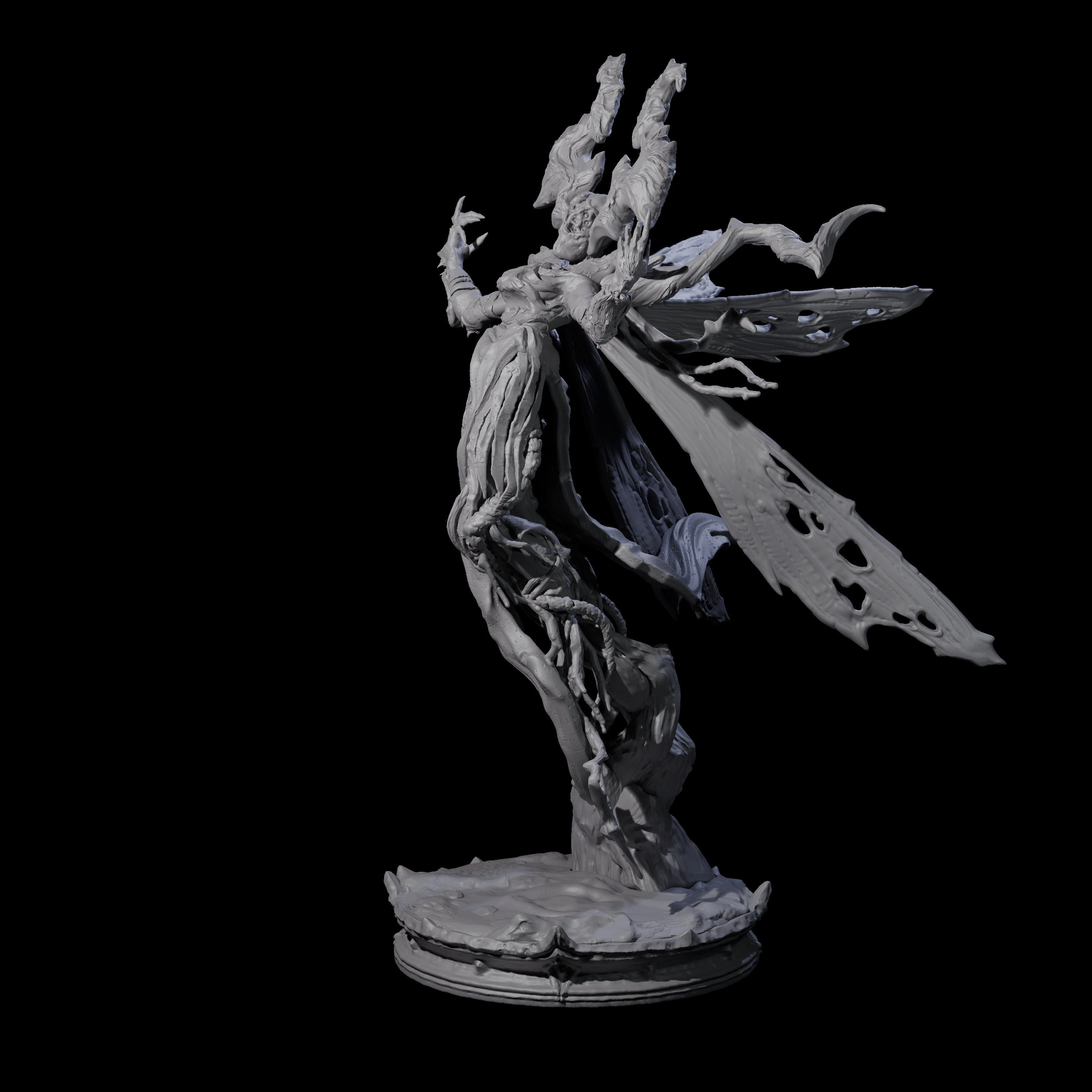 Corrupted Underdark Dryad A Miniature for Dungeons and Dragons, Pathfinder or other TTRPGs