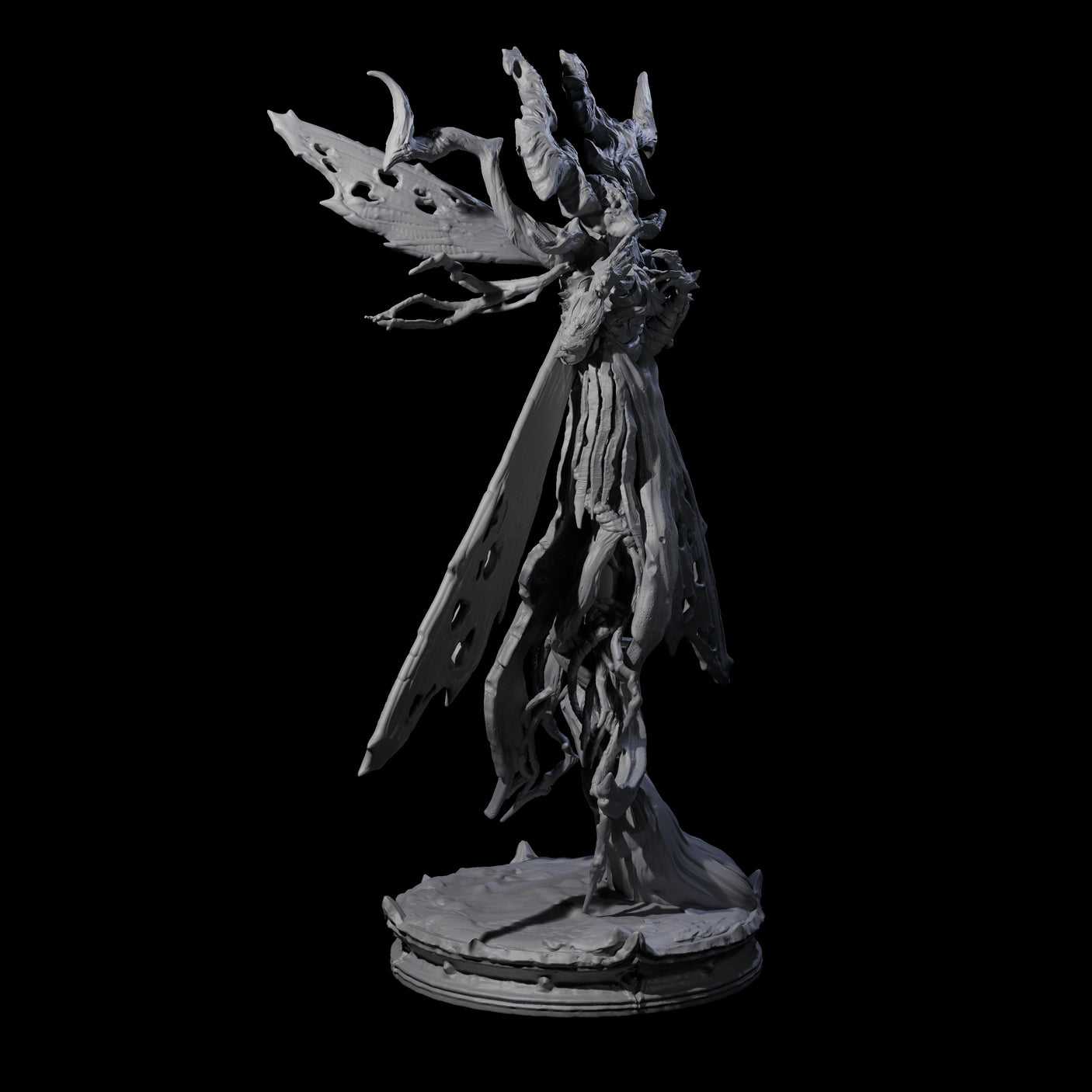 Corrupted Underdark Dryad B Miniature for Dungeons and Dragons, Pathfinder or other TTRPGs