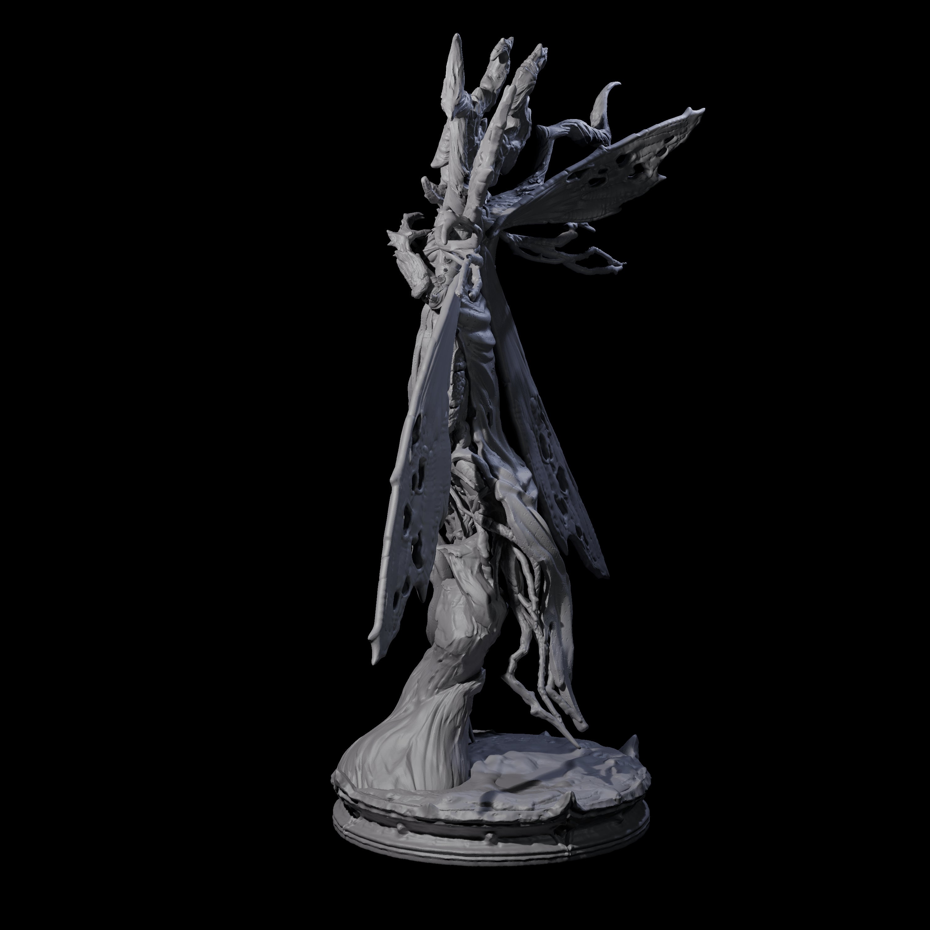Corrupted Underdark Dryad B Miniature for Dungeons and Dragons, Pathfinder or other TTRPGs