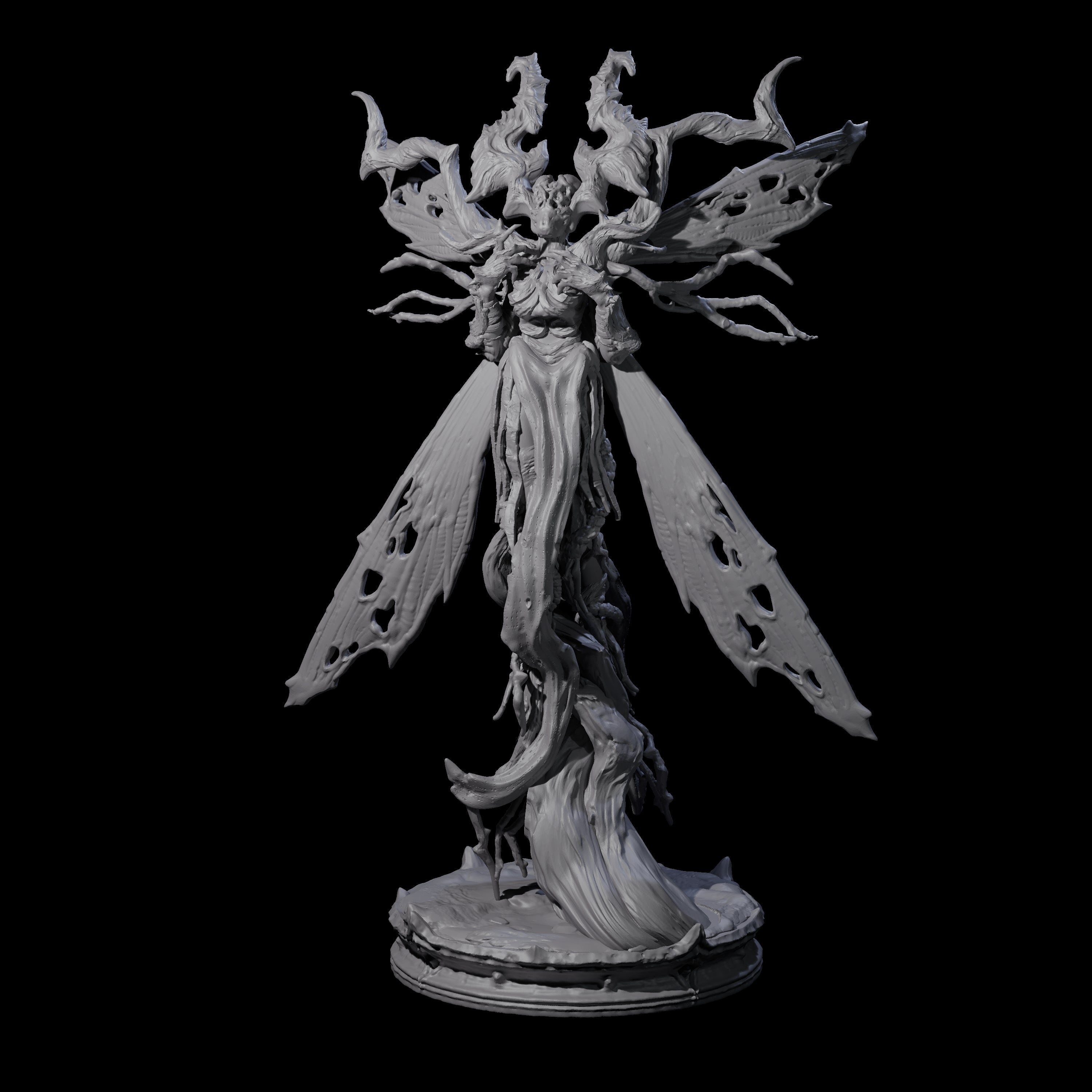 Corrupted Underdark Dryad B Miniature for Dungeons and Dragons, Pathfinder or other TTRPGs