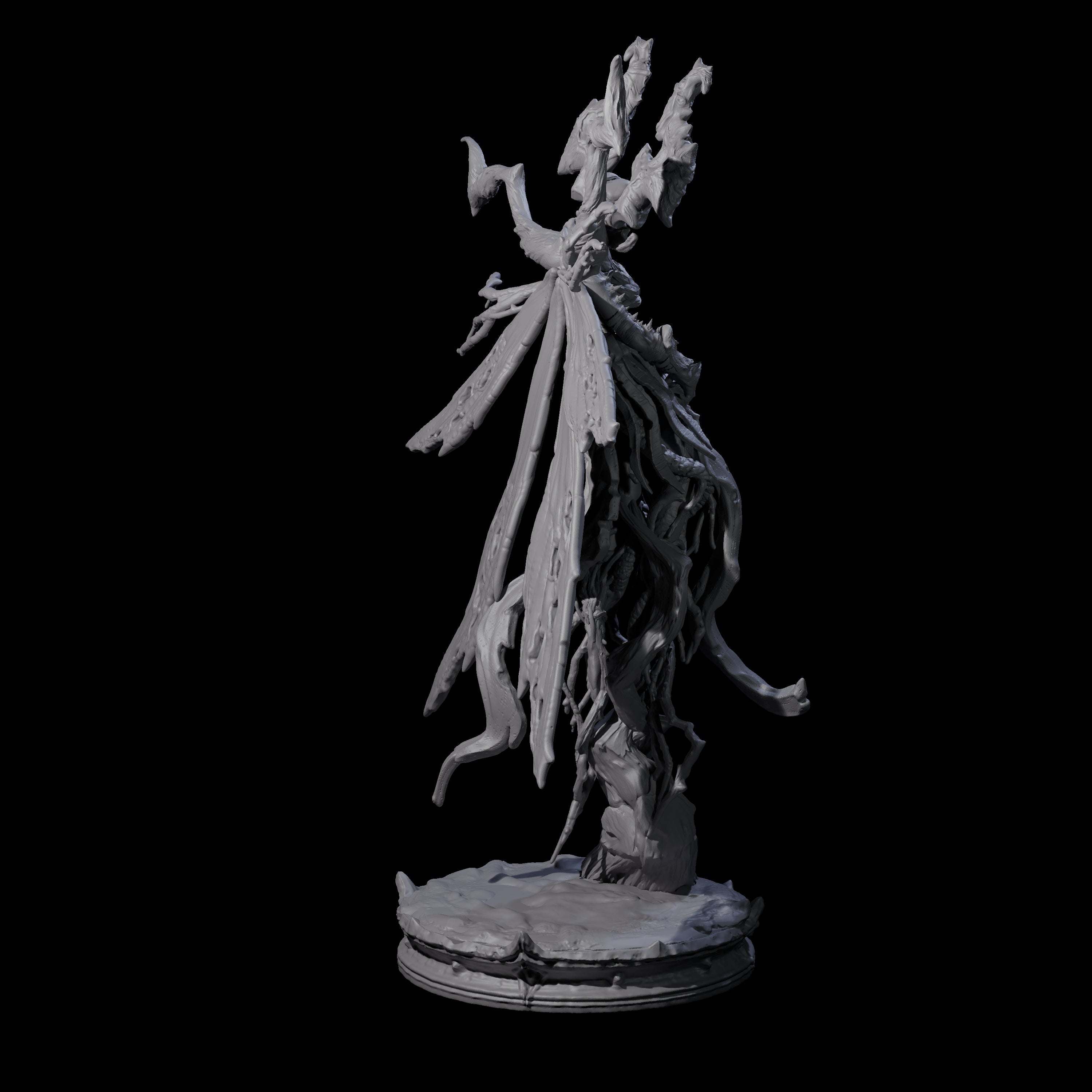 Corrupted Underdark Dryad C Miniature for Dungeons and Dragons, Pathfinder or other TTRPGs