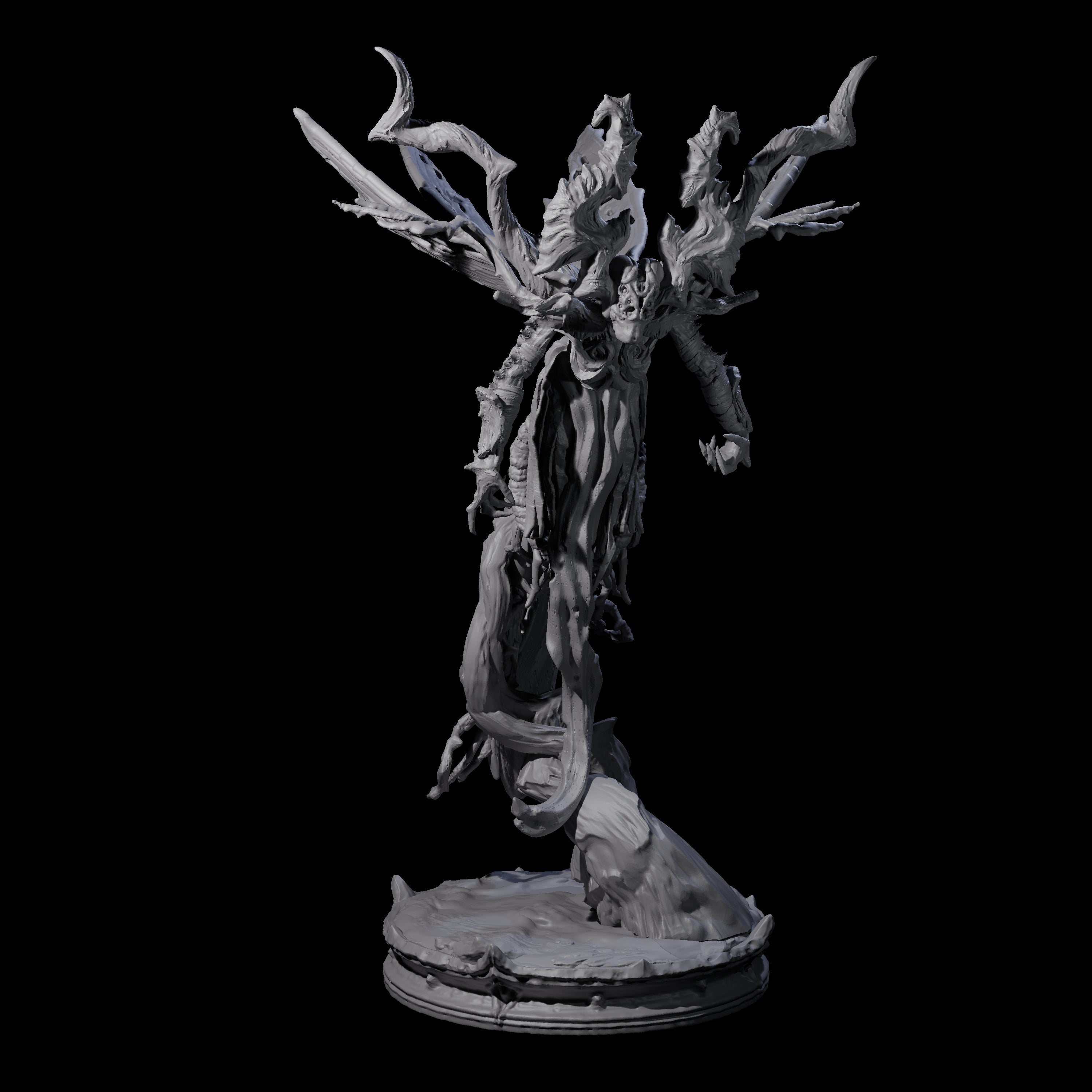 Corrupted Underdark Dryad D Miniature for Dungeons and Dragons, Pathfinder or other TTRPGs