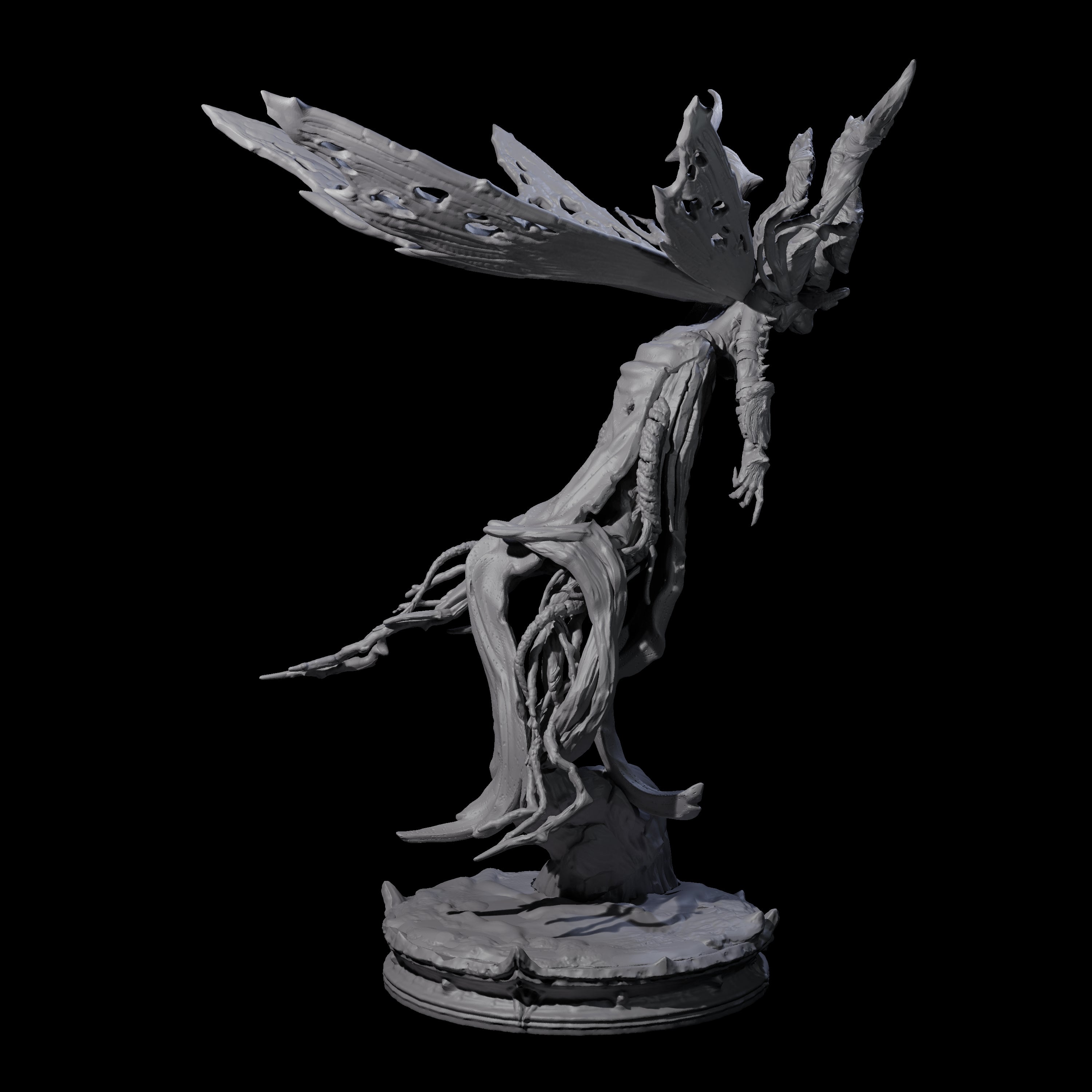Corrupted Underdark Dryad D Miniature for Dungeons and Dragons, Pathfinder or other TTRPGs