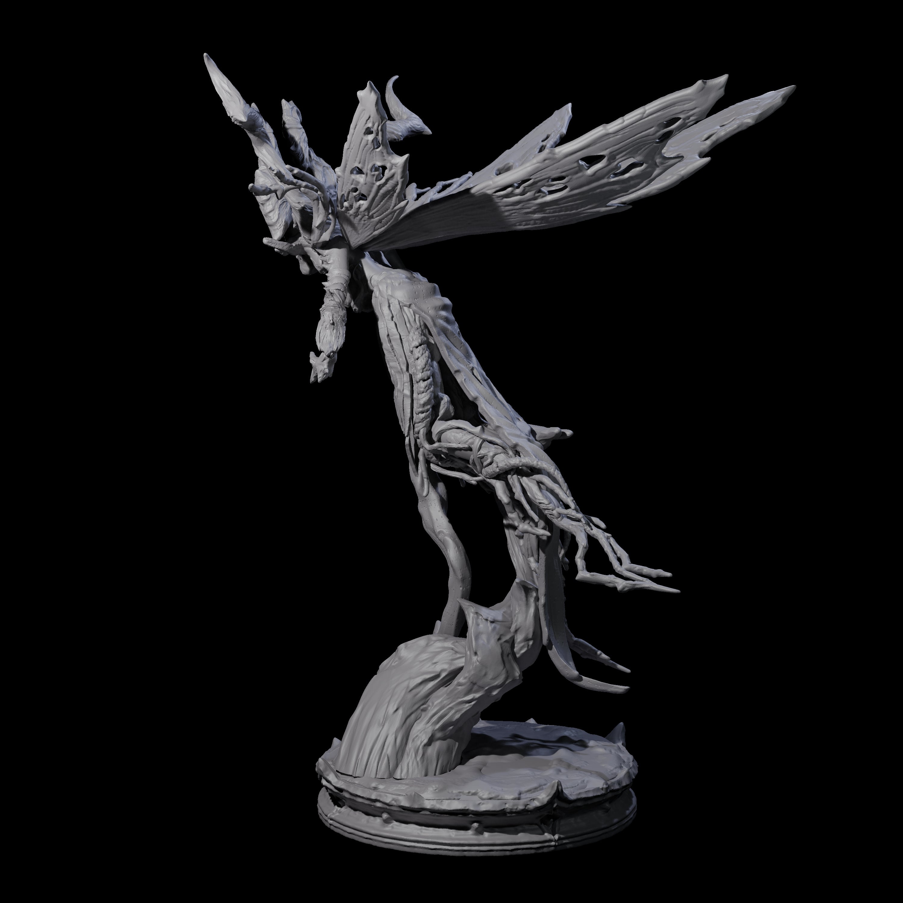 Corrupted Underdark Dryad D Miniature for Dungeons and Dragons, Pathfinder or other TTRPGs