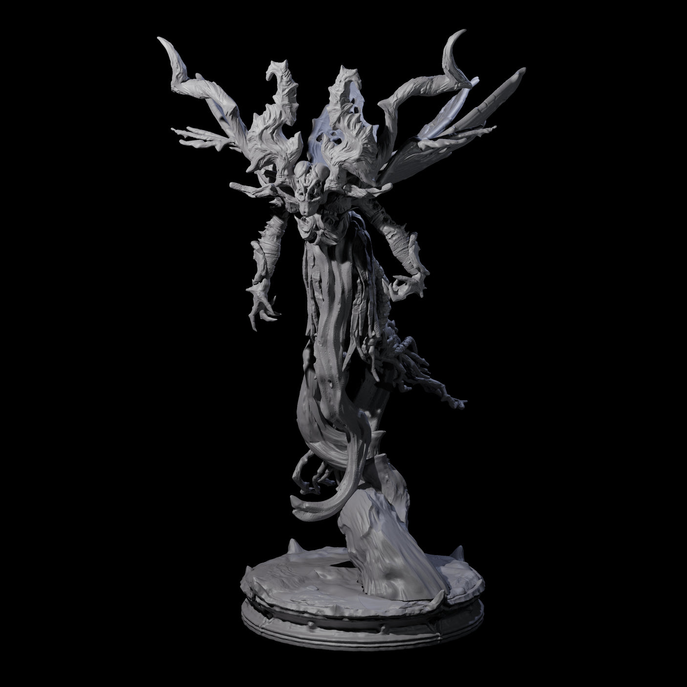 Corrupted Underdark Dryad D Miniature for Dungeons and Dragons, Pathfinder or other TTRPGs