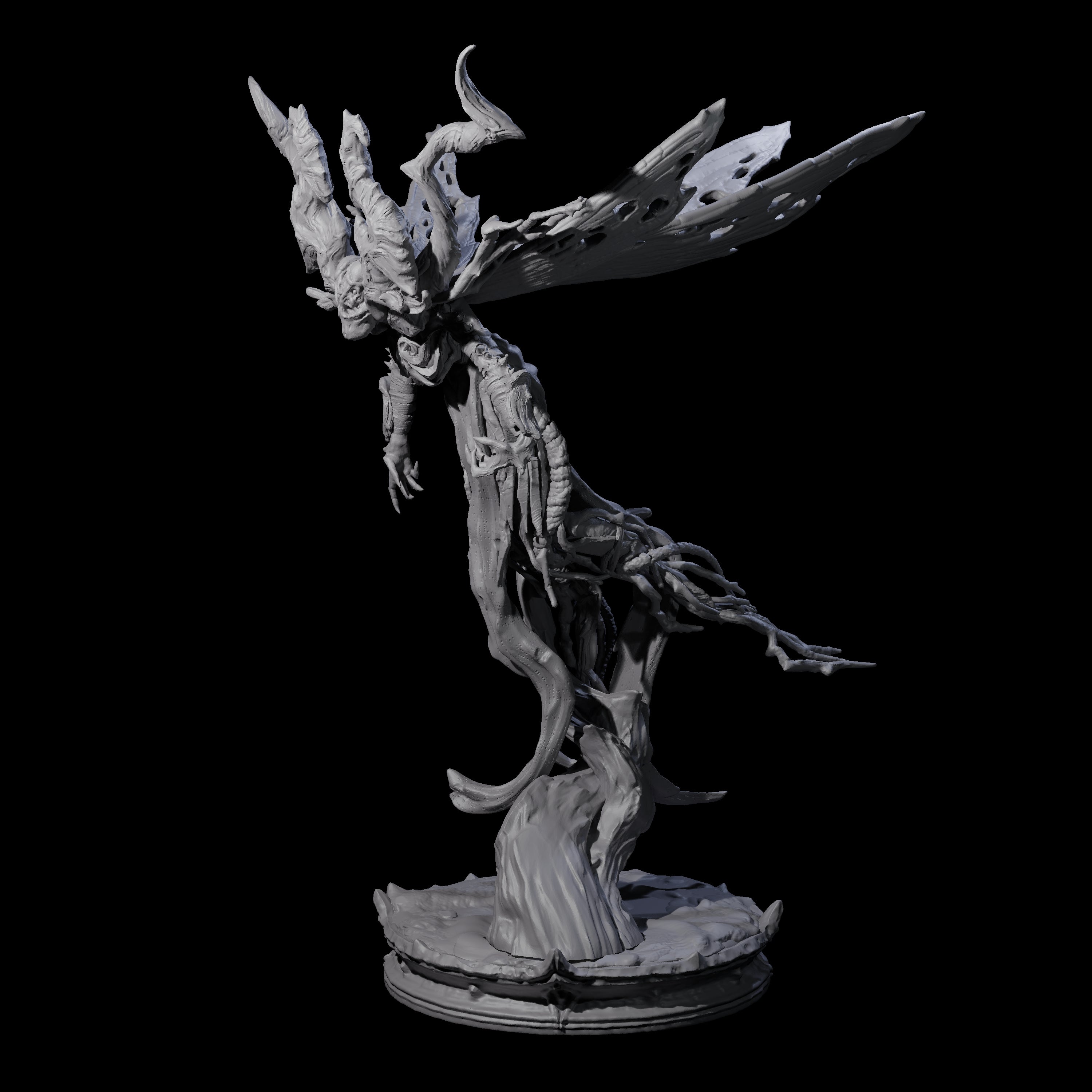 Corrupted Underdark Dryad D Miniature for Dungeons and Dragons, Pathfinder or other TTRPGs
