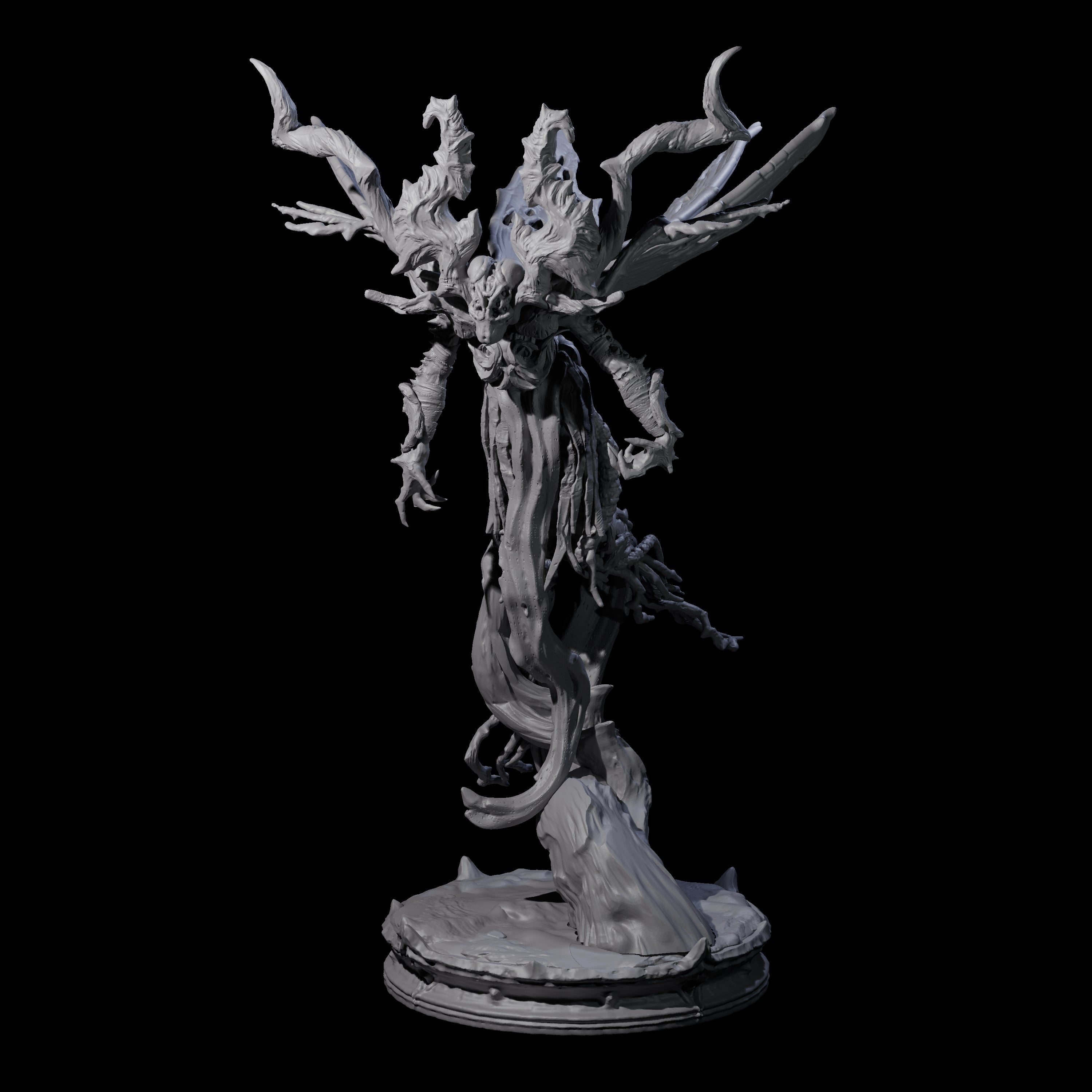 Corrupted Underdark Dryad D Miniature for Dungeons and Dragons, Pathfinder or other TTRPGs