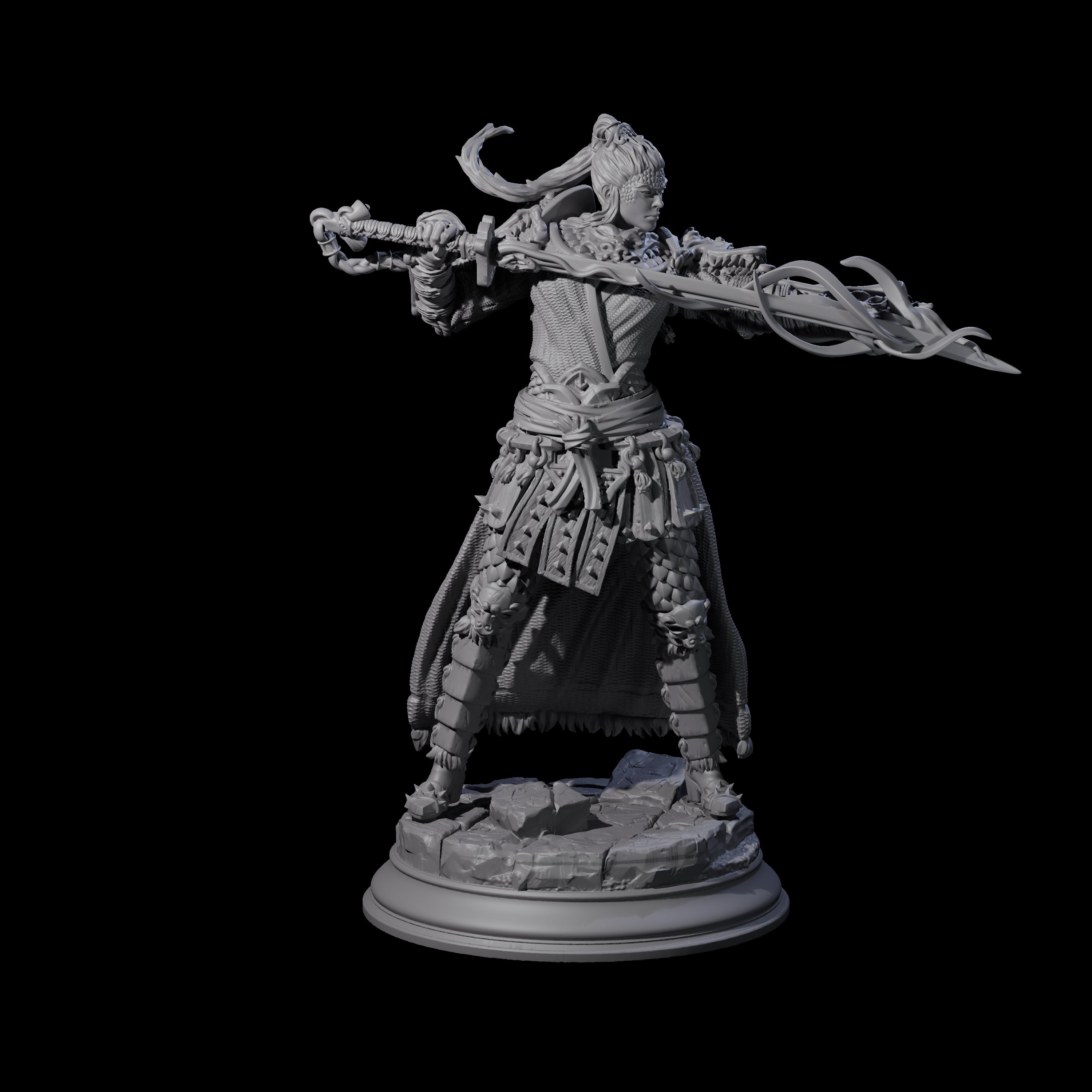 Corrupted Warlock Miniature for Dungeons and Dragons, Pathfinder or other TTRPGs